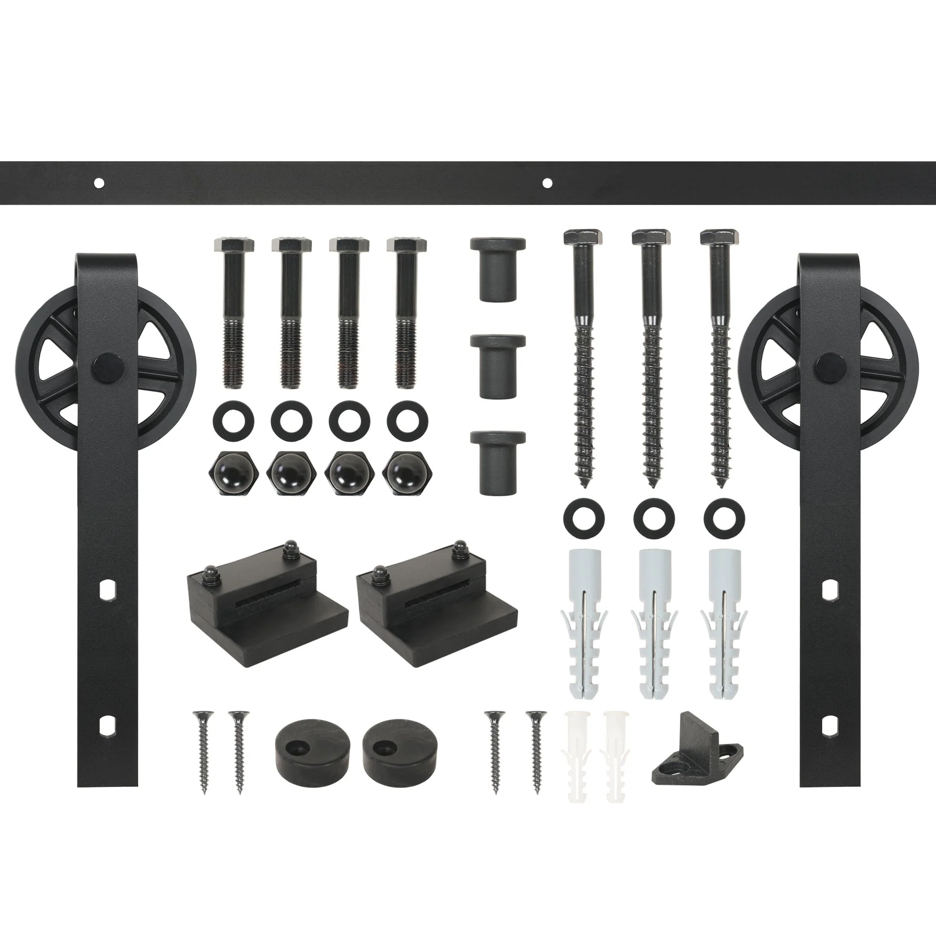 1.5m Sliding Barn Door Hardware Kit - Image 9