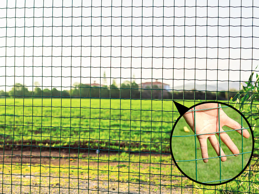 1.5x30m PVC Coated Wire Netting Fence - Image 7