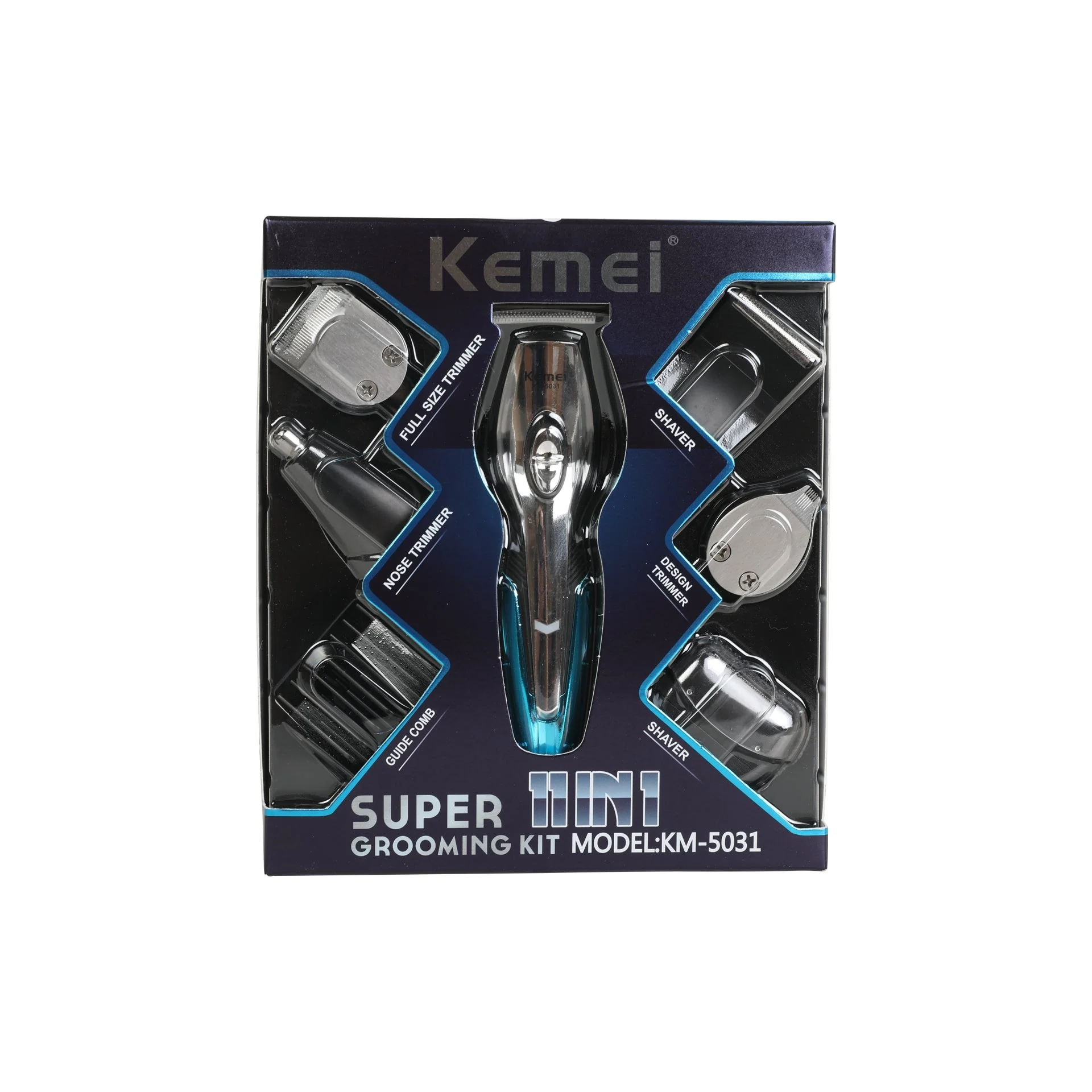11 IN 1 Cordless Hair Trimmer Grooming Kit - Image 9