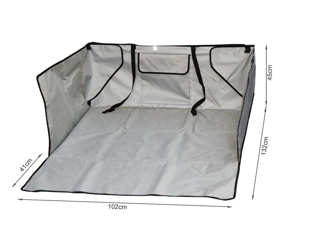 130cm Cargo Liner Cargo Cover Cargo Mat Dog Seat Cover - GREY - Image 6
