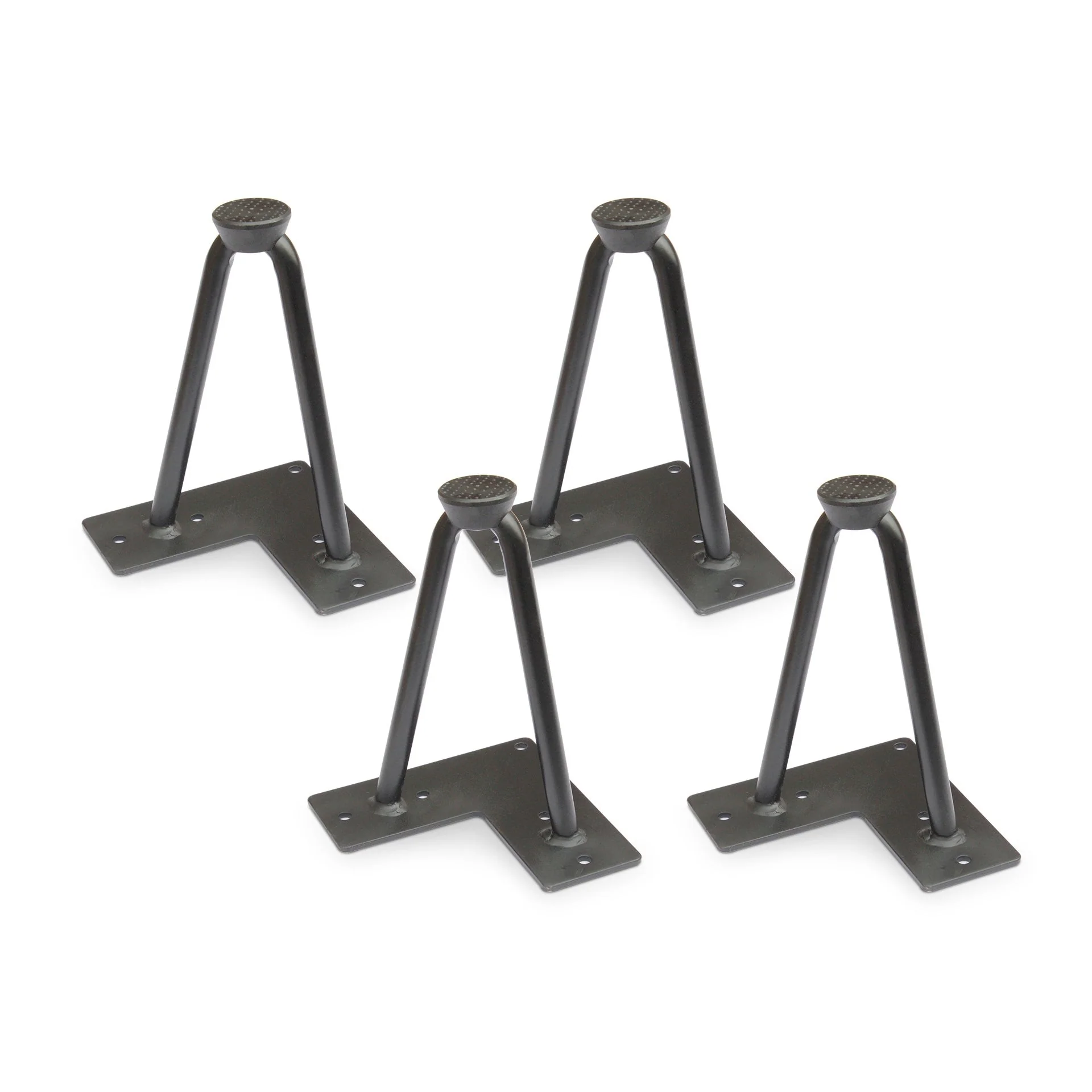 15cm Hairpin Table Leg 2 Rod Steel Metal - Set of 4 - Image 3