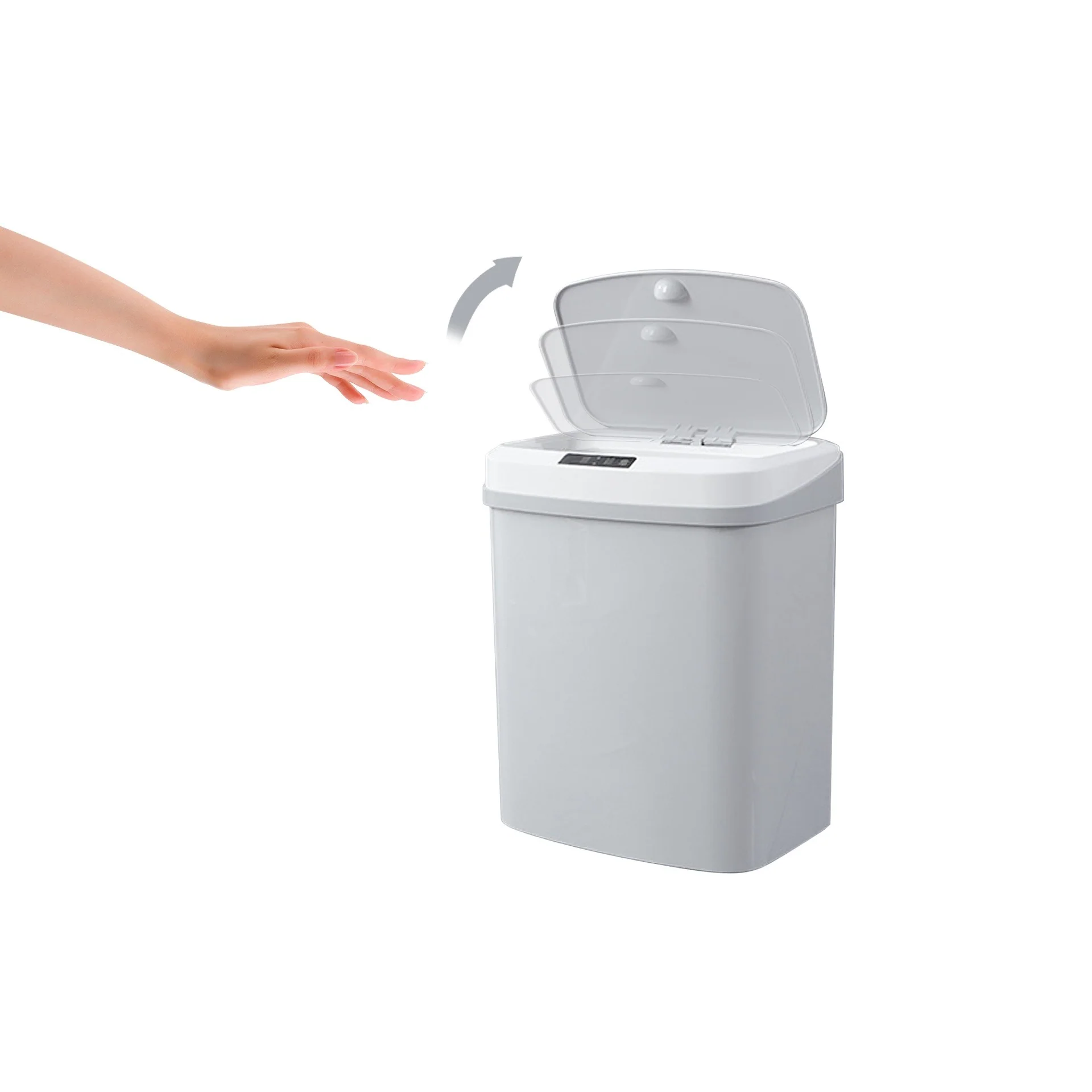 16L Automatic Rubbish Bin - Image 2