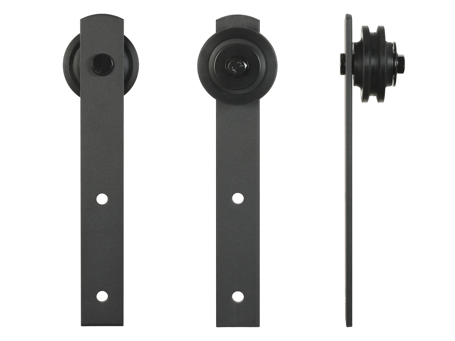 2.4m Sliding Barn Door Track Hardware Kit - Image 5
