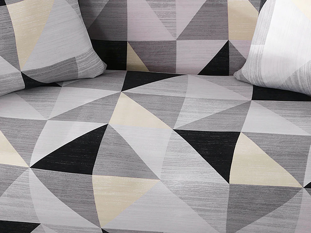 2 Seater Sofa Couch Cover 145-185cm - GEOMETRIC - Image 4