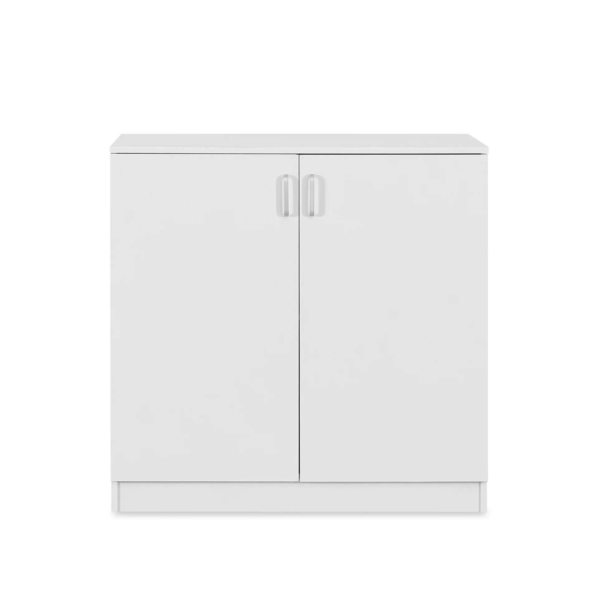 Nordic 2 Door Storage Cupboard - White - Image 8
