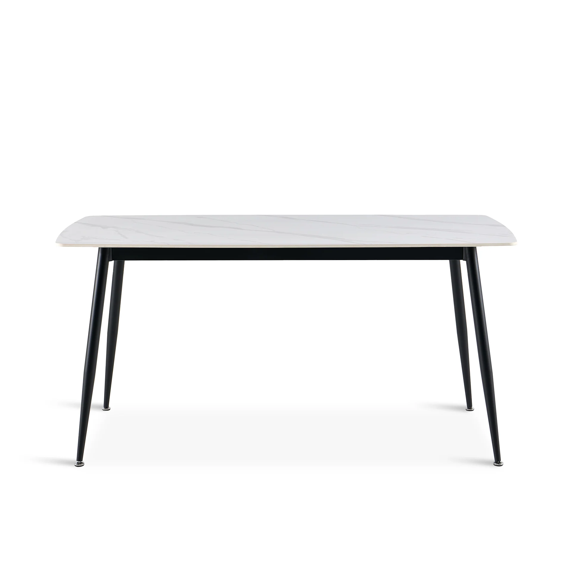 Adley Dining Table 160 x 80 x 75cm - White - Image 7