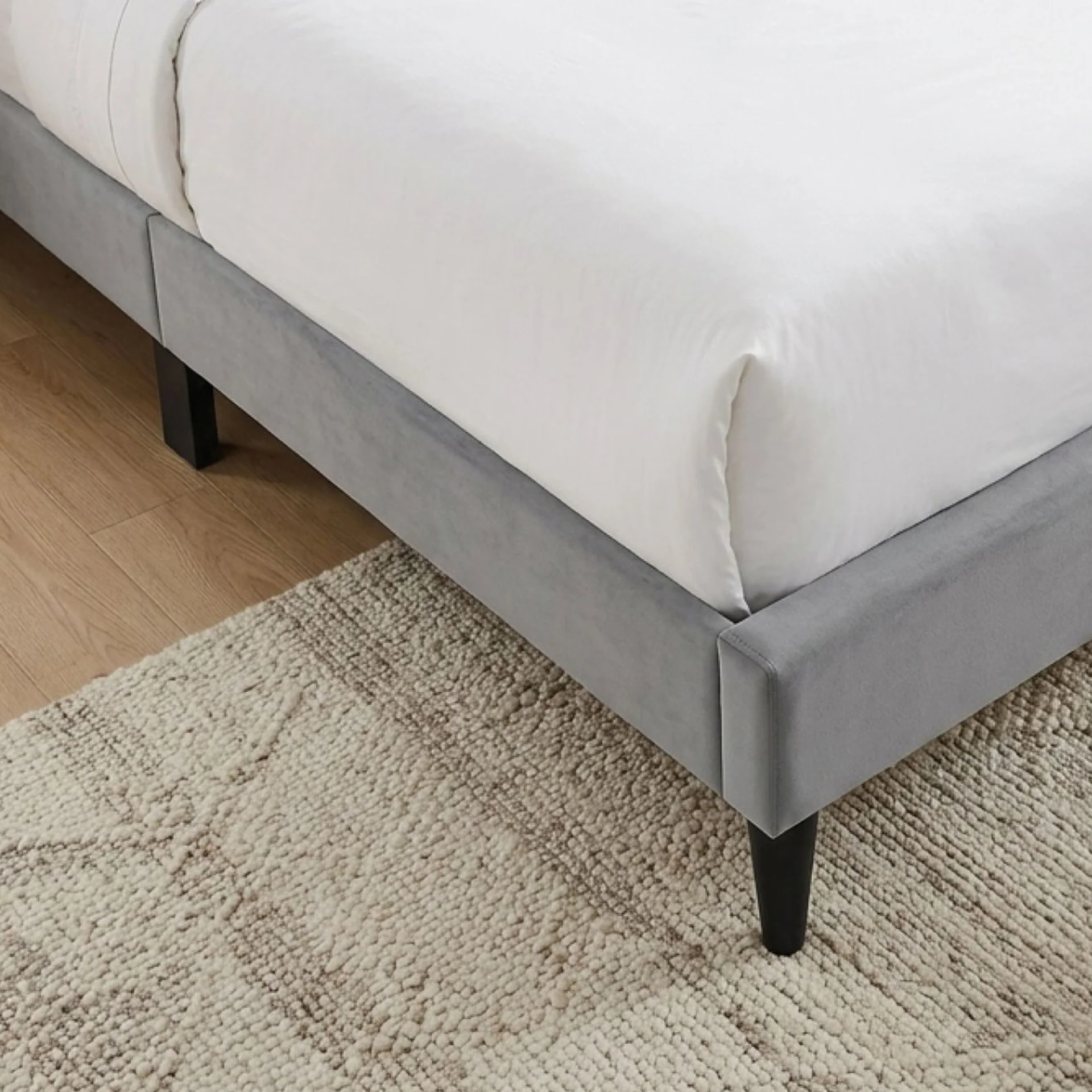 Haven Queen Bed Frame - Grey - Image 6
