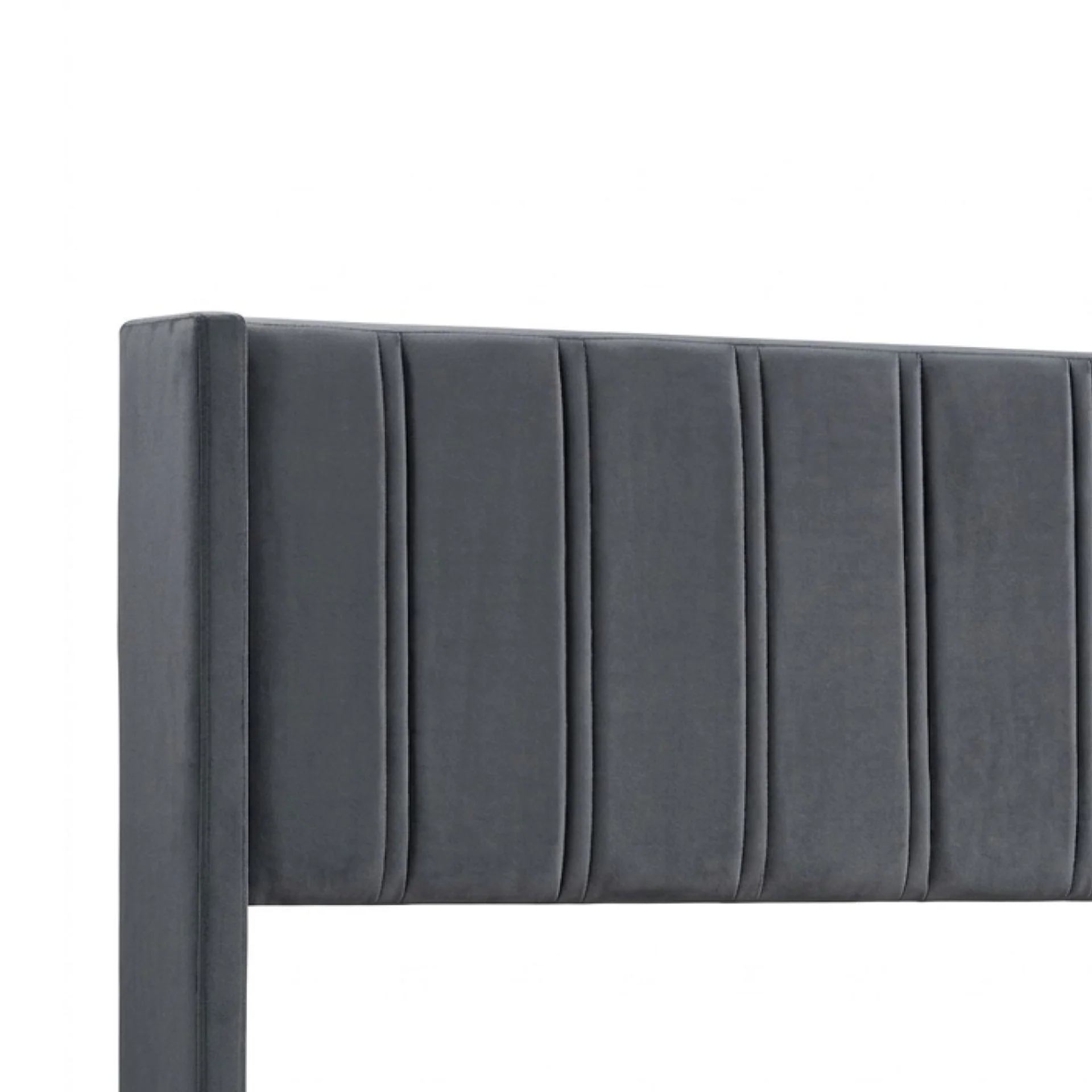 Rowen Double Bed Frame - Charcoal - Image 11