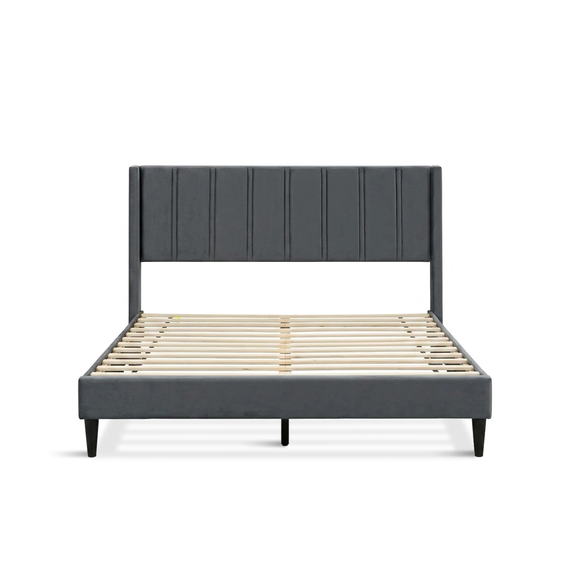 Rowen Queen Bed Frame - Charcoal - Image 10