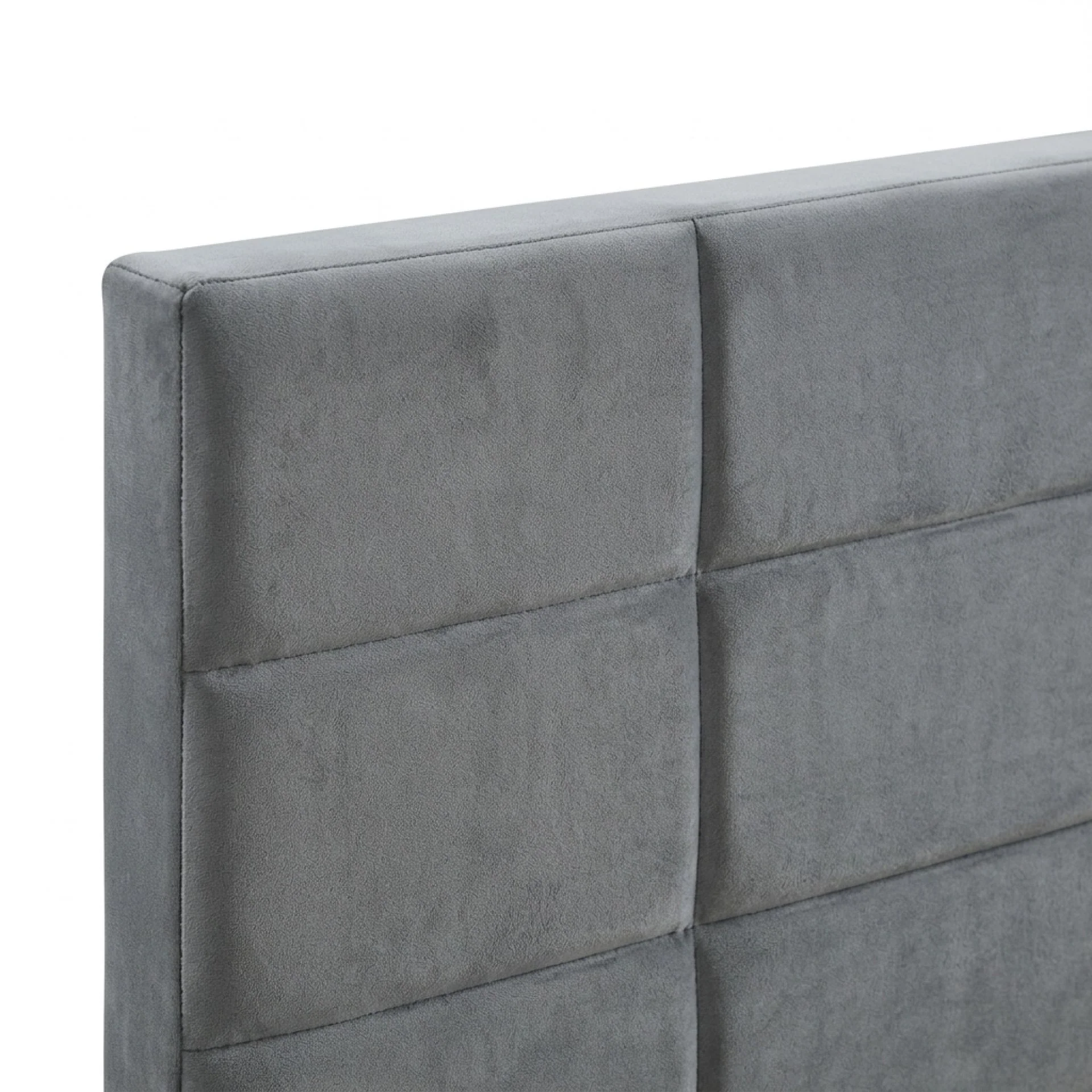 Slate Double Bed Frame - Grey - Image 9