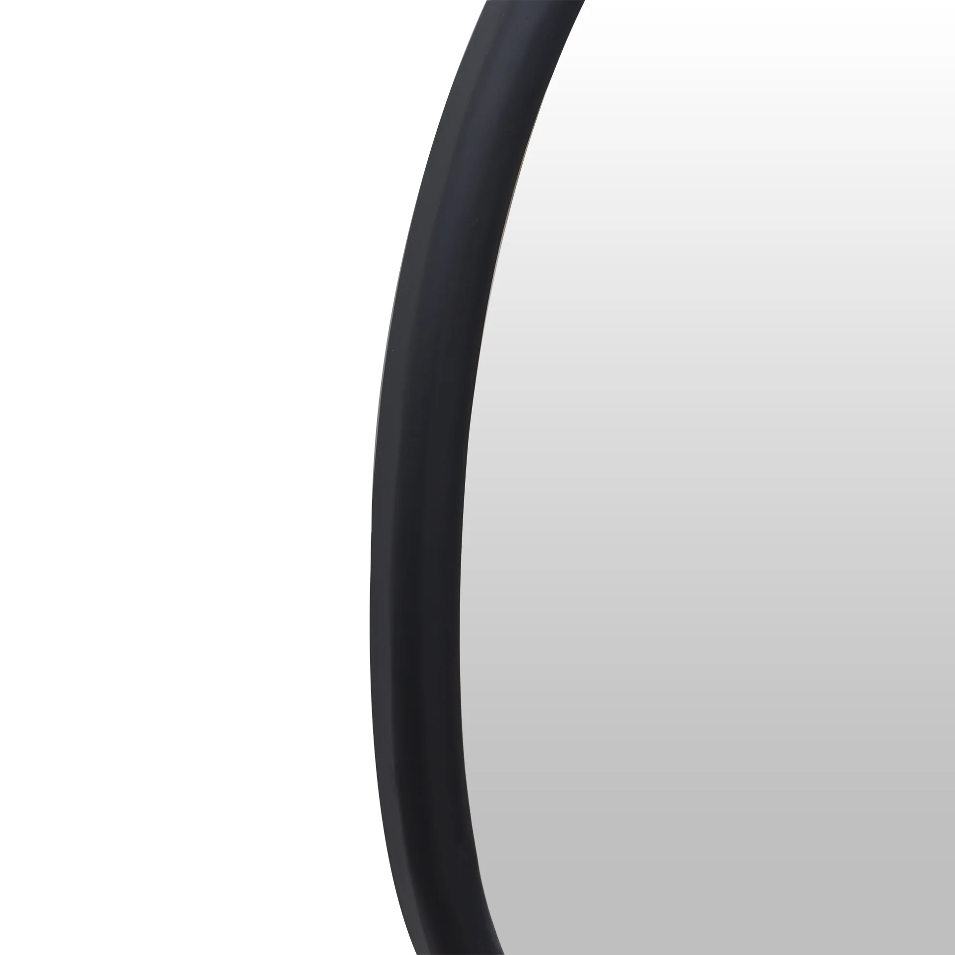 Moro Freeform Wall Mirror 91CM - Black - Image 11