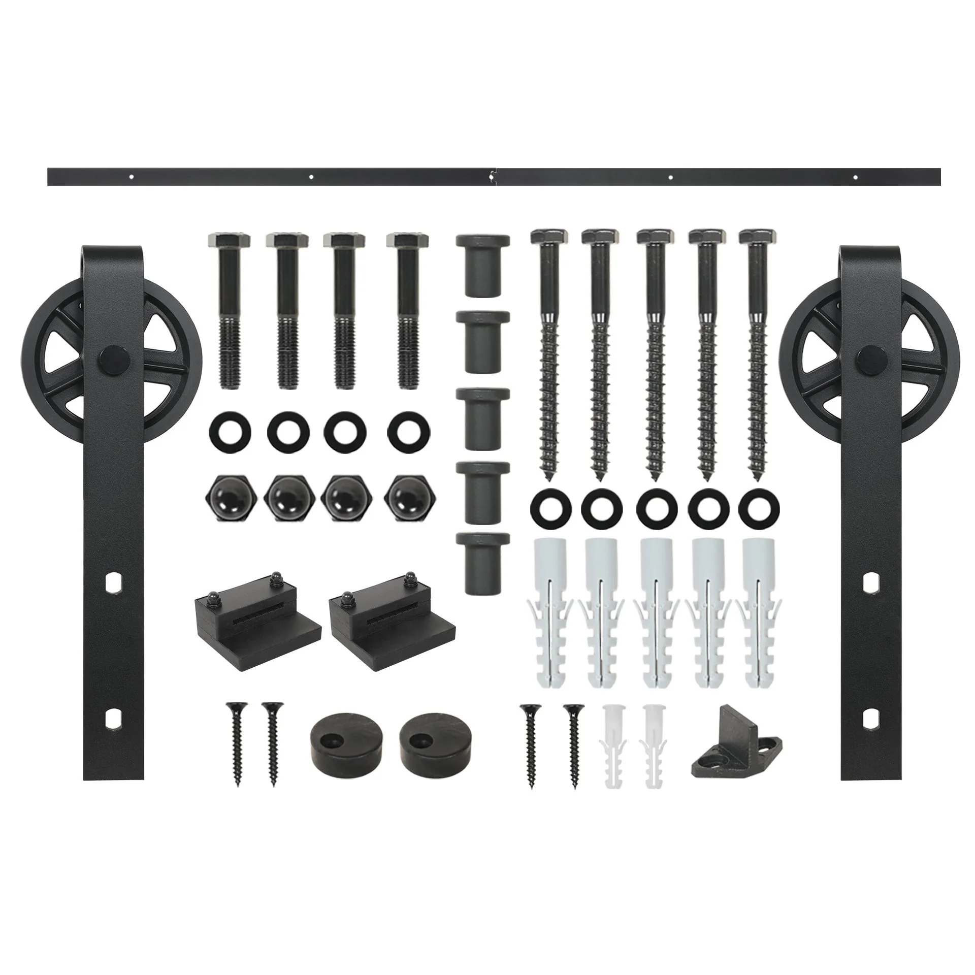2m Sliding Barn Door Hardware Kit - Image 8
