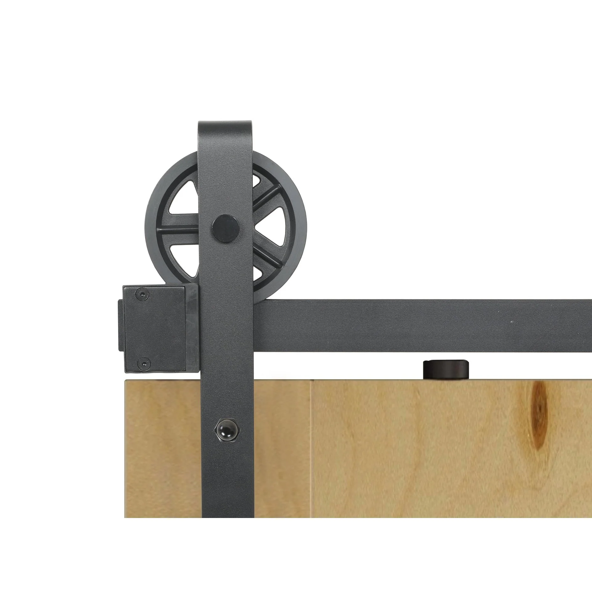 3.6m Sliding Barn Door Hardware Kit - Image 4