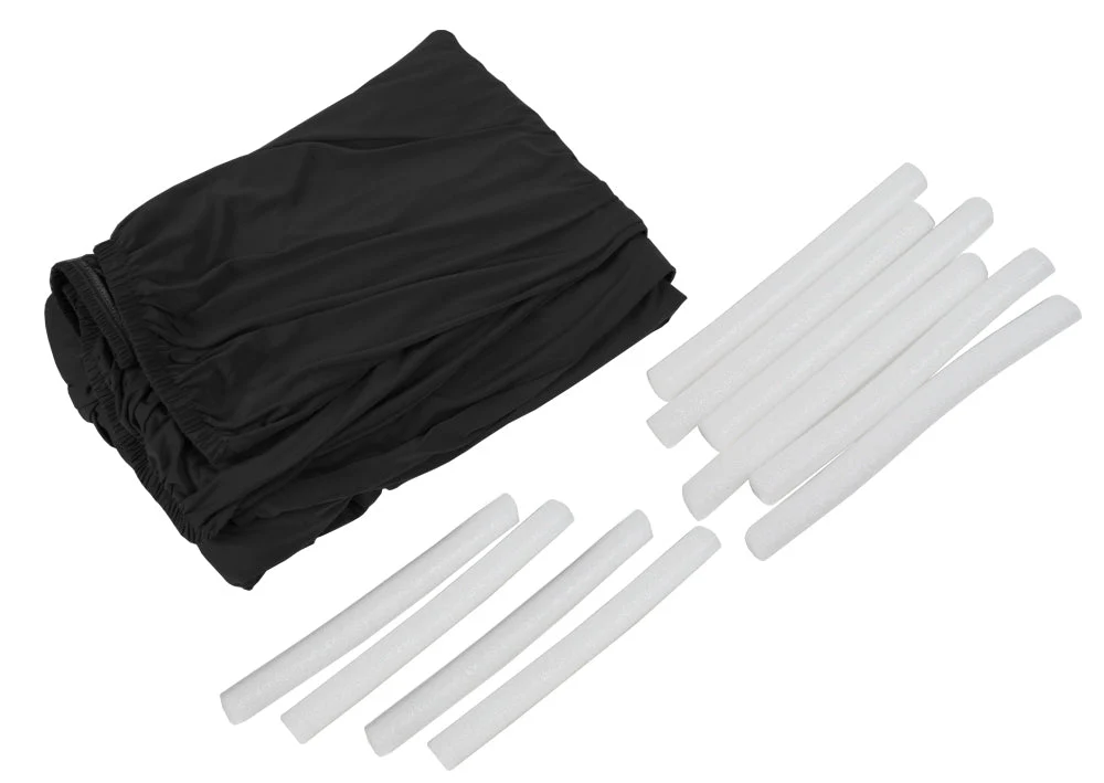 3 Seater Sofa Couch Cover 190-230cm - Black - Image 4