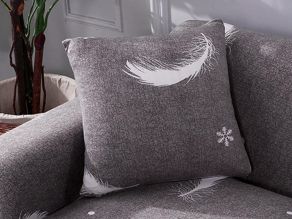 3 Seater Sofa Couch Cover 190-230cm - Feather - Image 4