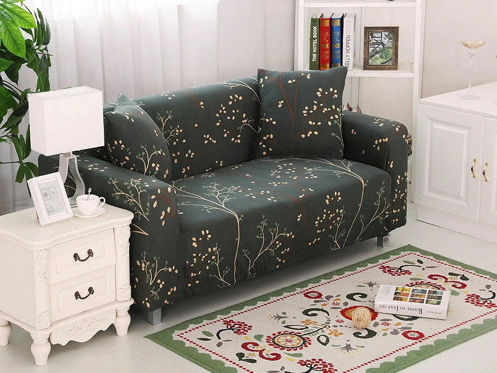 3 Seater Sofa Couch Cover 190-230cm - Forest
