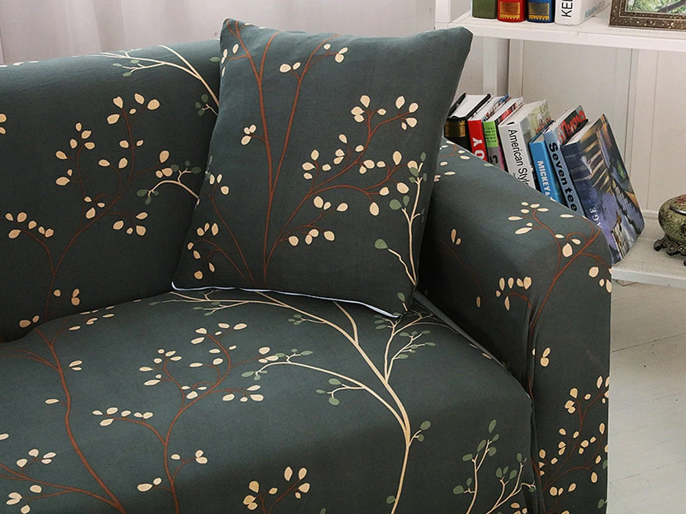 3 Seater Sofa Couch Cover 190-230cm - Forest - Image 3