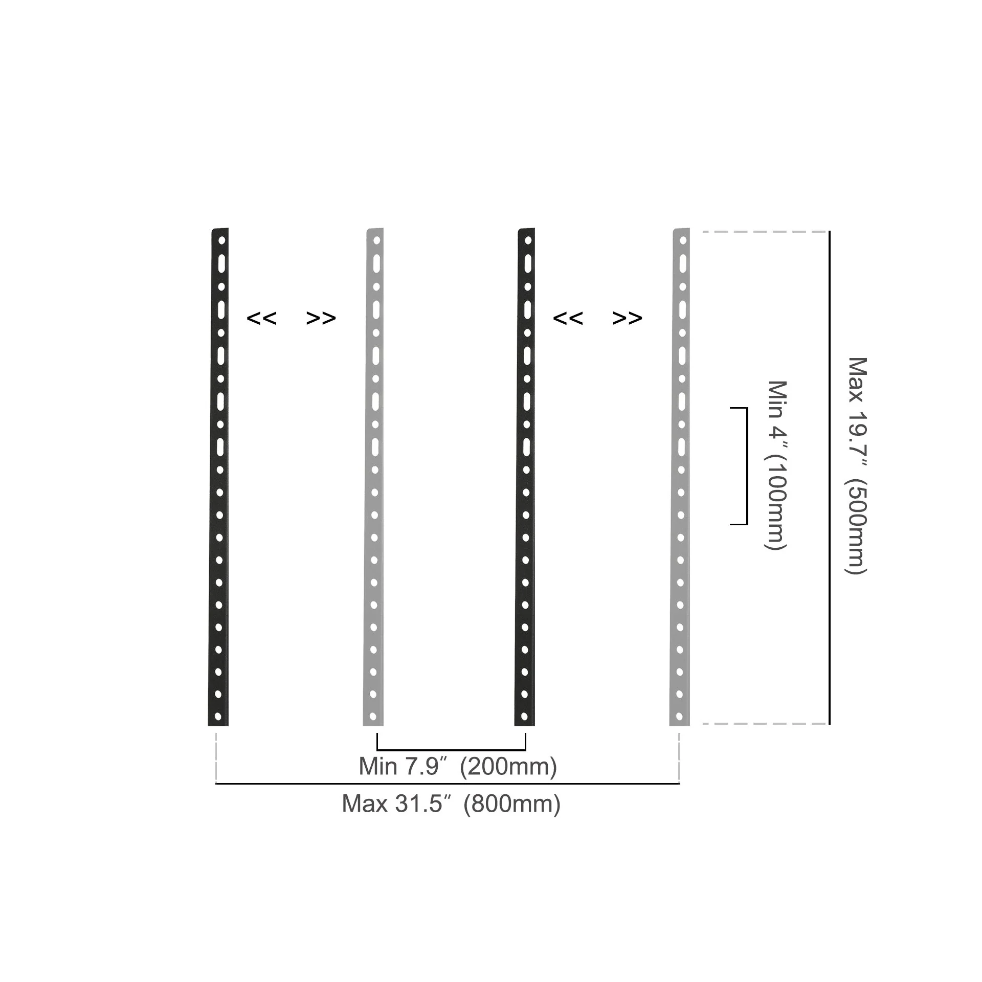 33-75" TV Stand - Image 7