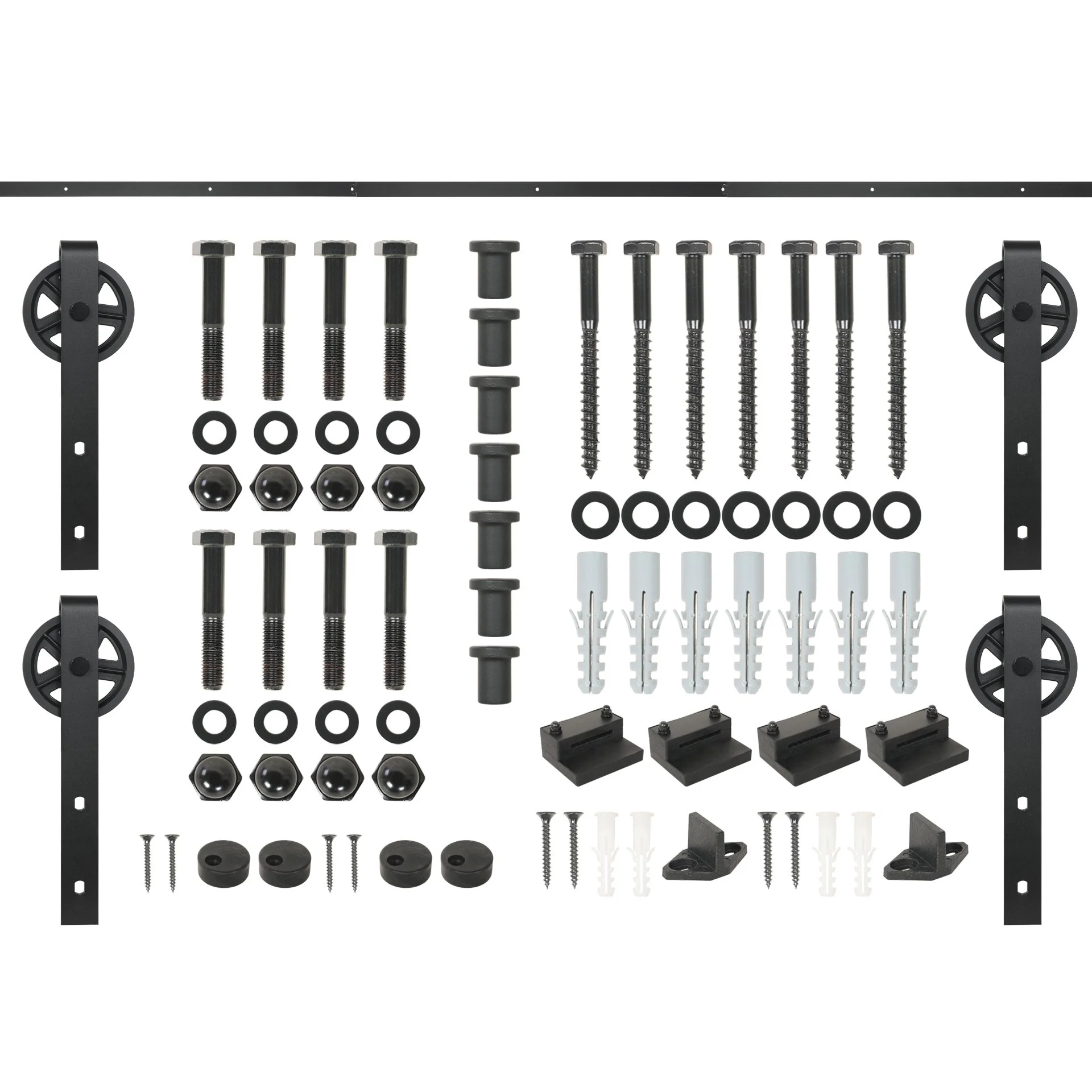 3m Sliding Barn Door Hardware Kit - Image 8