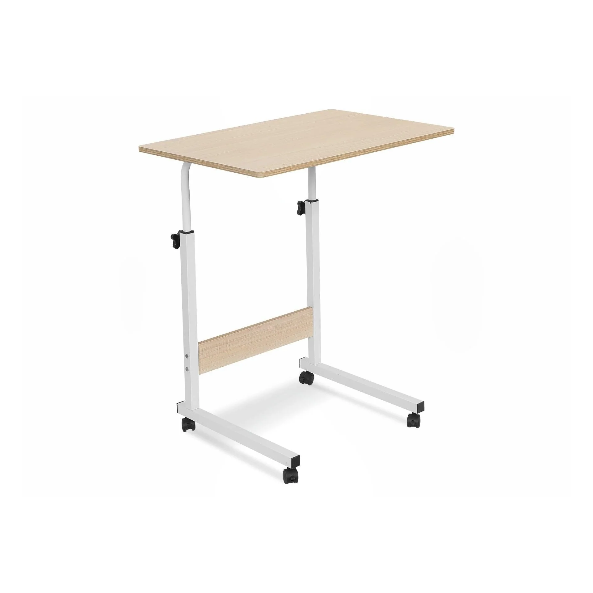 60 x 40cm Adjustable Laptop Stand Table - White - Image 6