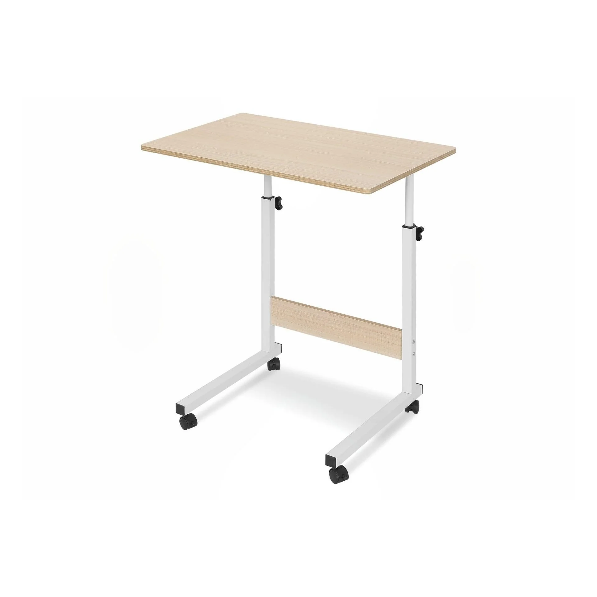 60 x 40cm Adjustable Laptop Stand Table - White - Image 7