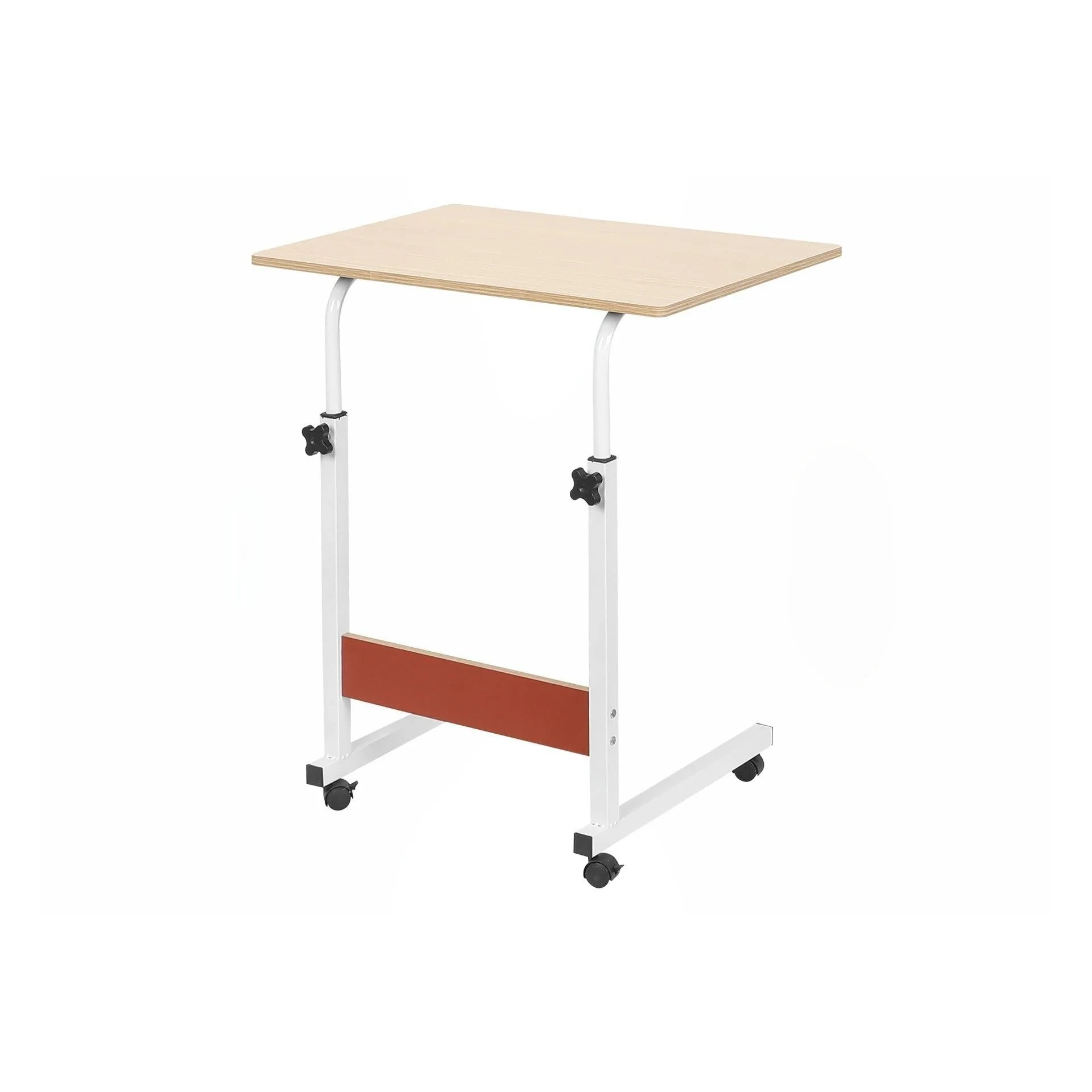 60 x 40cm Adjustable Laptop Stand Table - White - Image 9