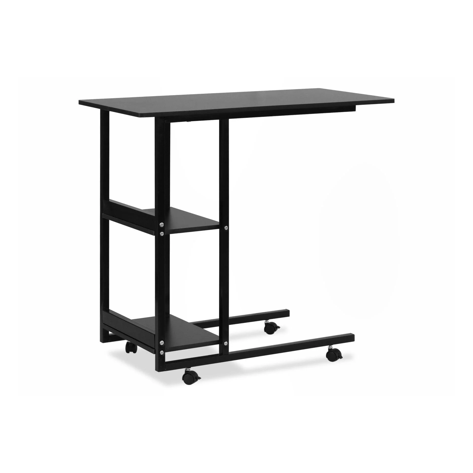 80 x 40 Laptop Stand Side Table - Black - Image 7