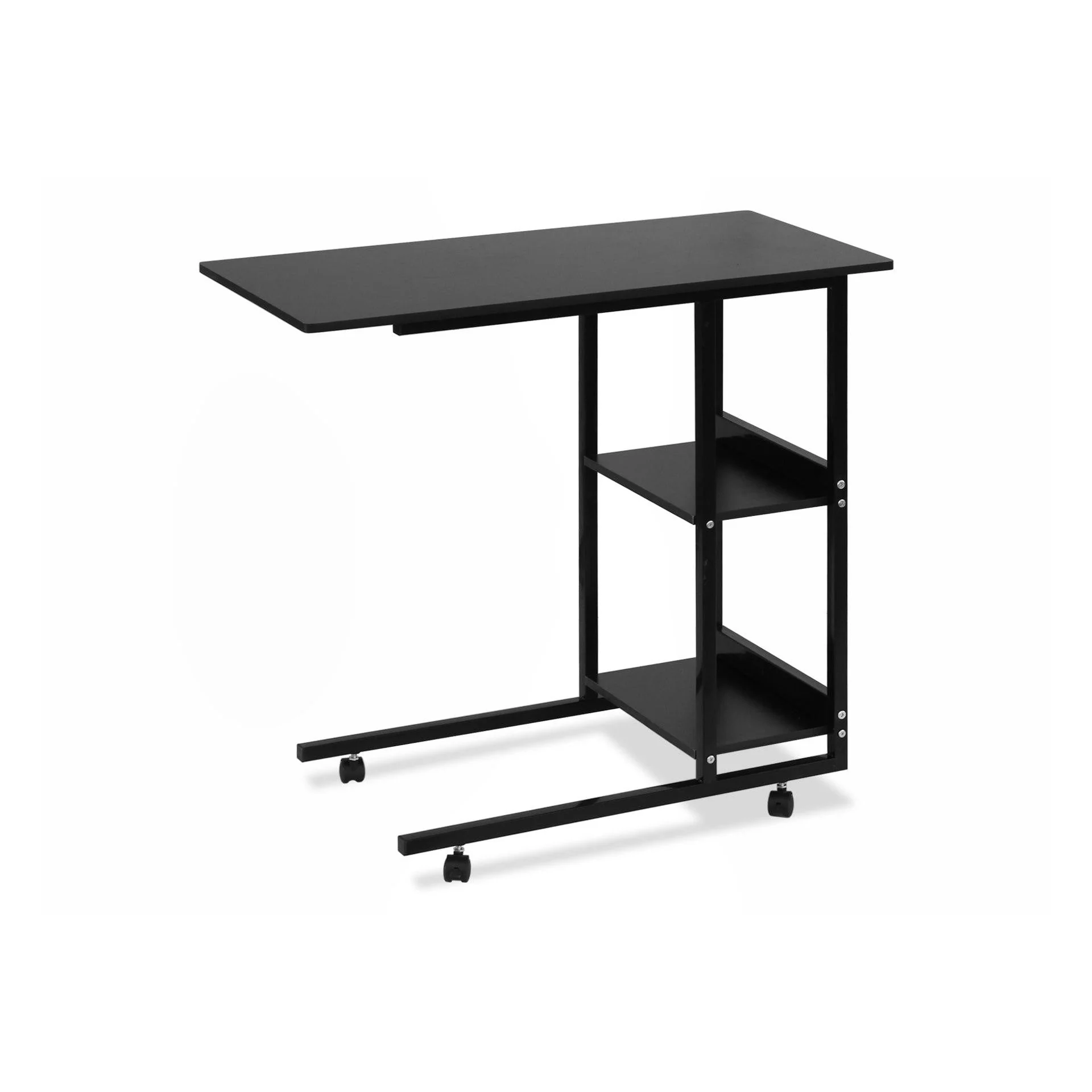 80 x 40 Laptop Stand Side Table - Black - Image 8