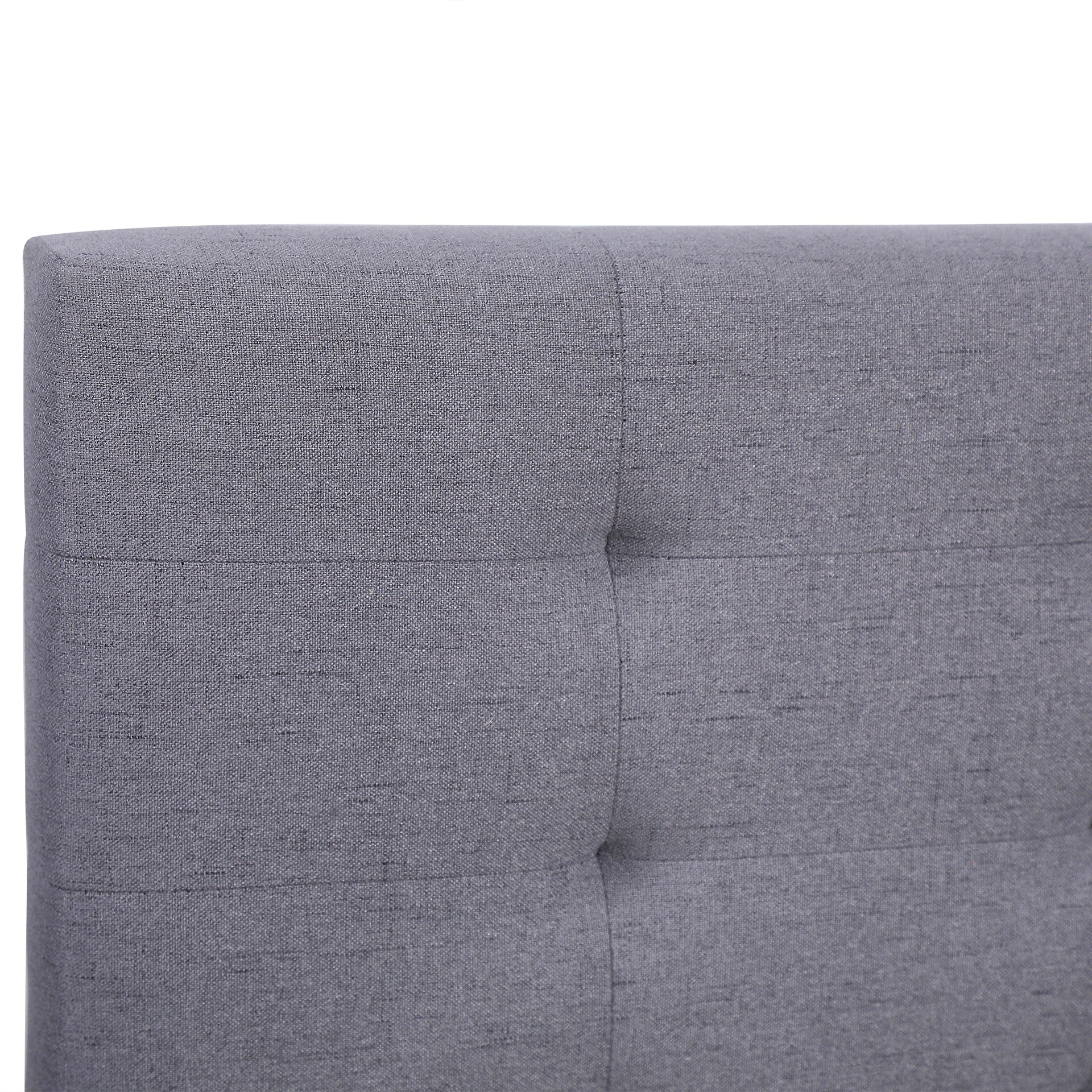 Abigail Queen Gas Lift Bed Frame - Grey - Image 10