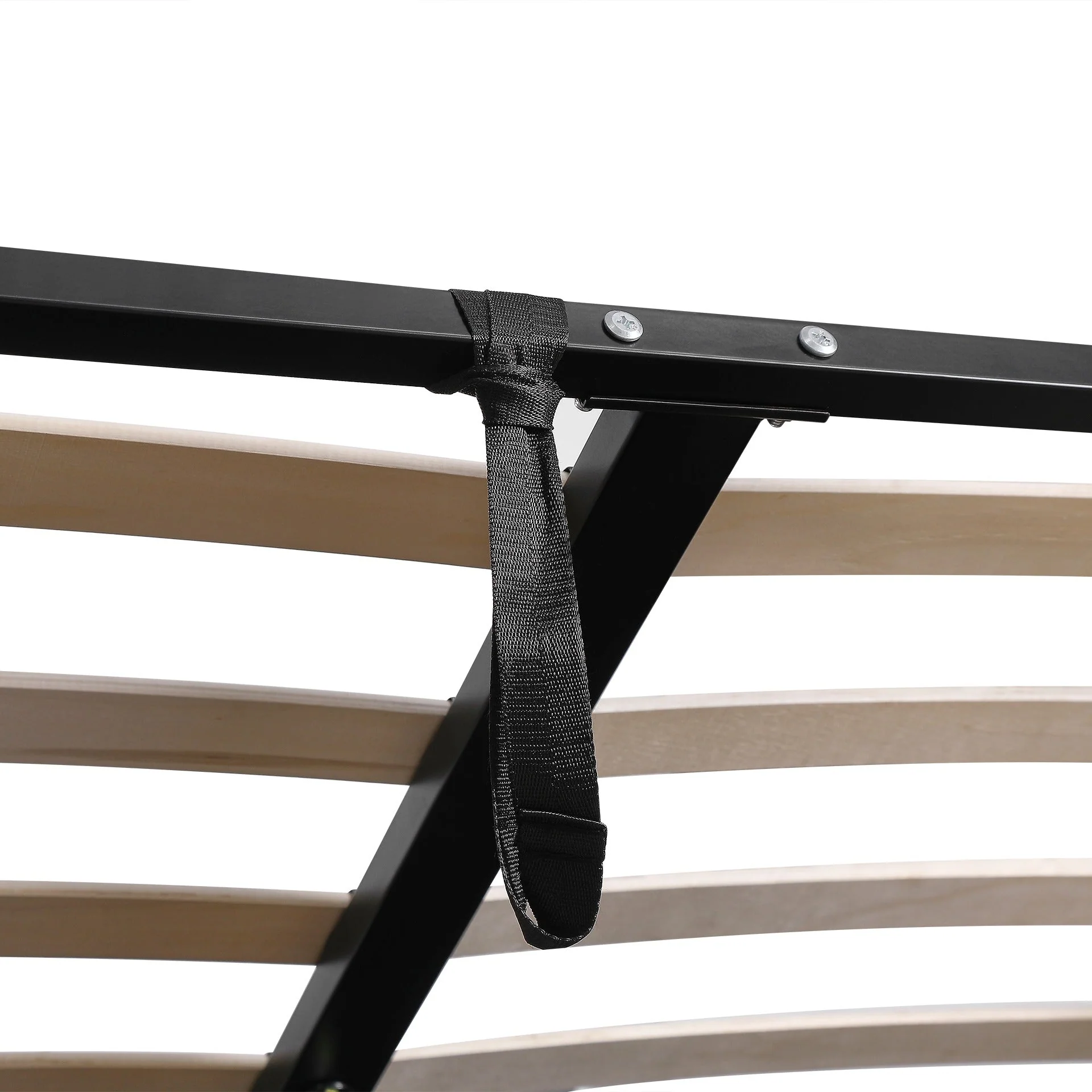 Abigail Queen Gas Lift Bed Frame - Grey - Image 14