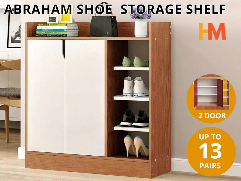 ABRAHAM Shoe Rack Storage Shelf Cabinet Organiser - Image 2