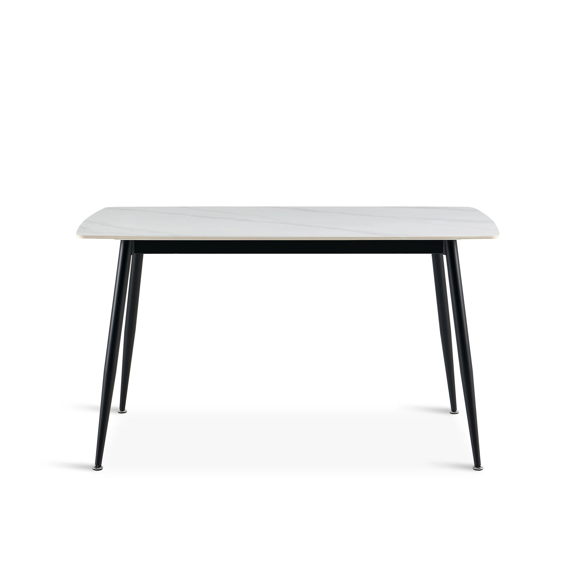 Adley Dining Table 140 x 80 x 75cm - White - Image 7