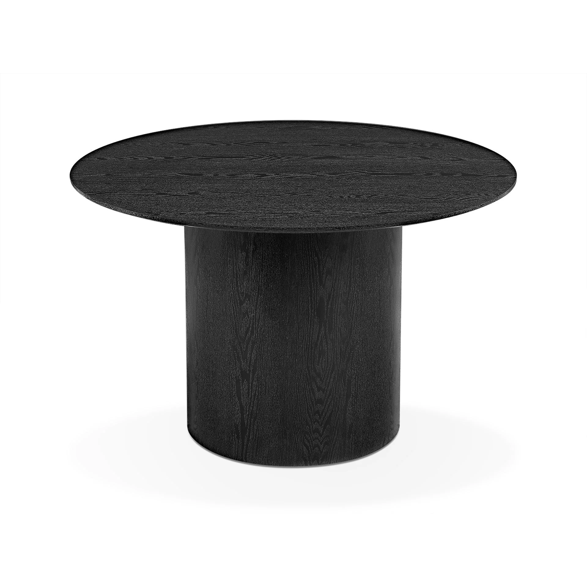 Adley Round Dining Table 120 x 75cm - Black - Image 5