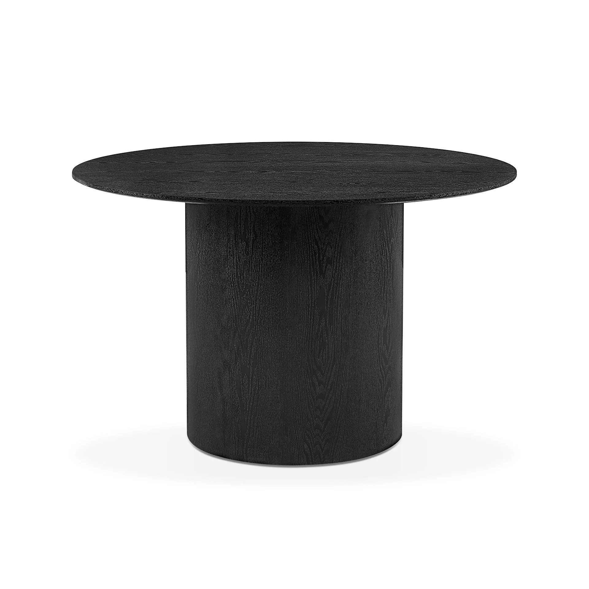 Adley Round Dining Table 120 x 75cm - Black - Image 6