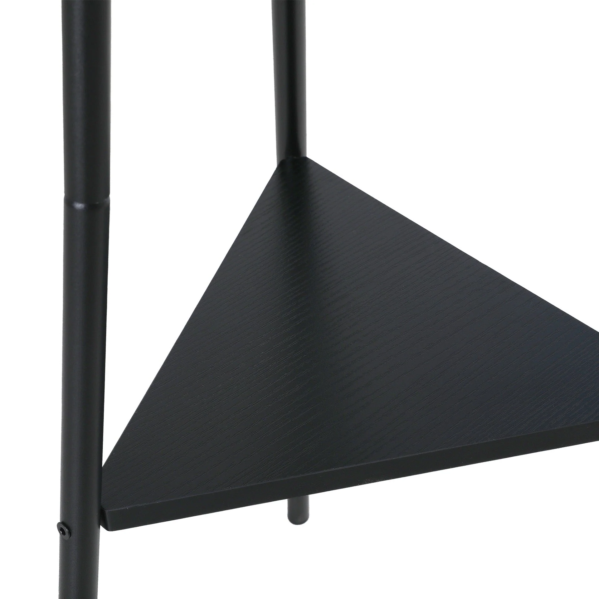 Aero Coat Rack with Storage Shelves - Black - Image 9