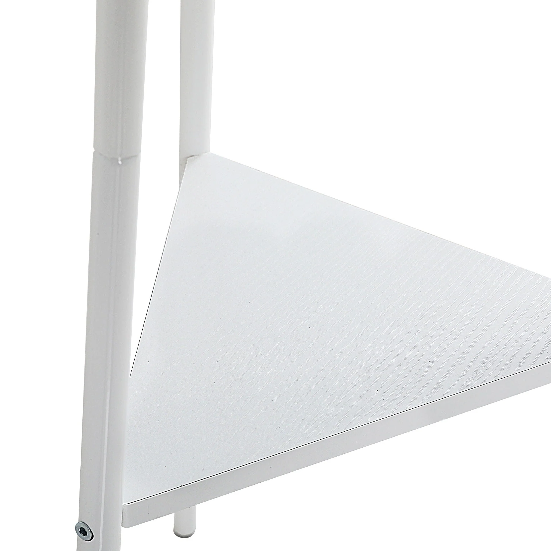 Aero Coat Rack with Storage Shelves - White - Image 7