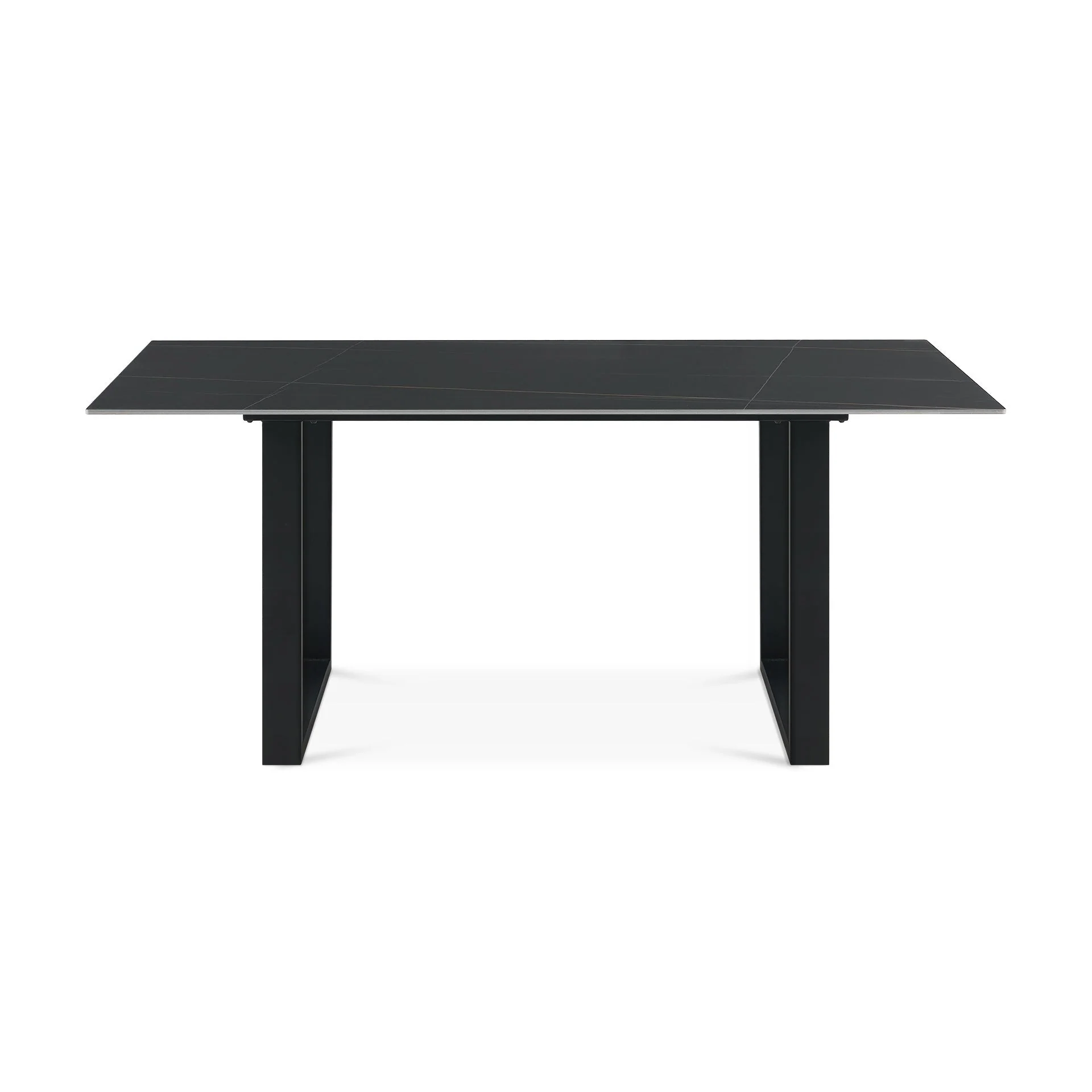 Ainsley Ceramic Dining Table 180 x 90cm - Golden Black - Image 8