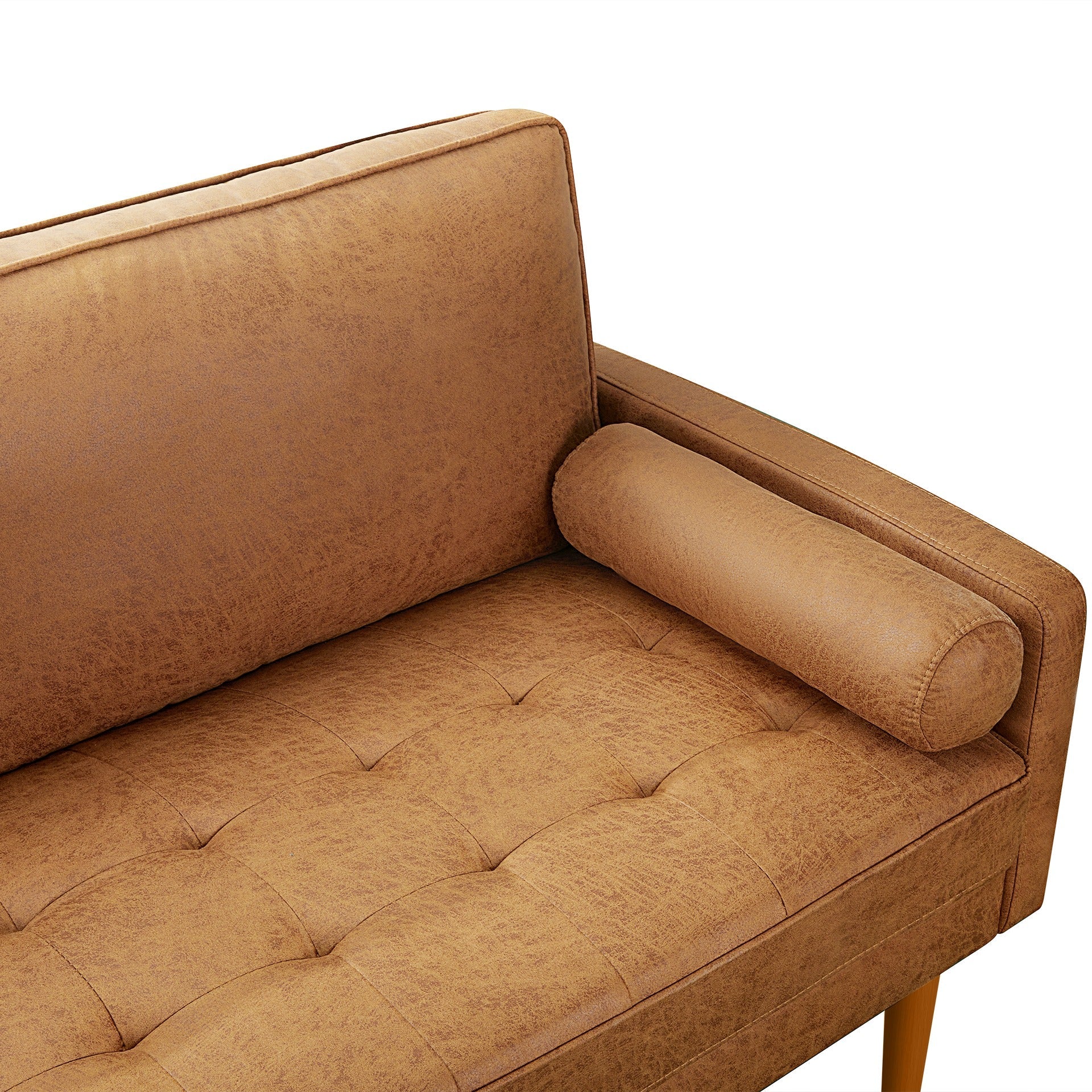 Alaina 3 Seater Sofa - Brown - Image 10