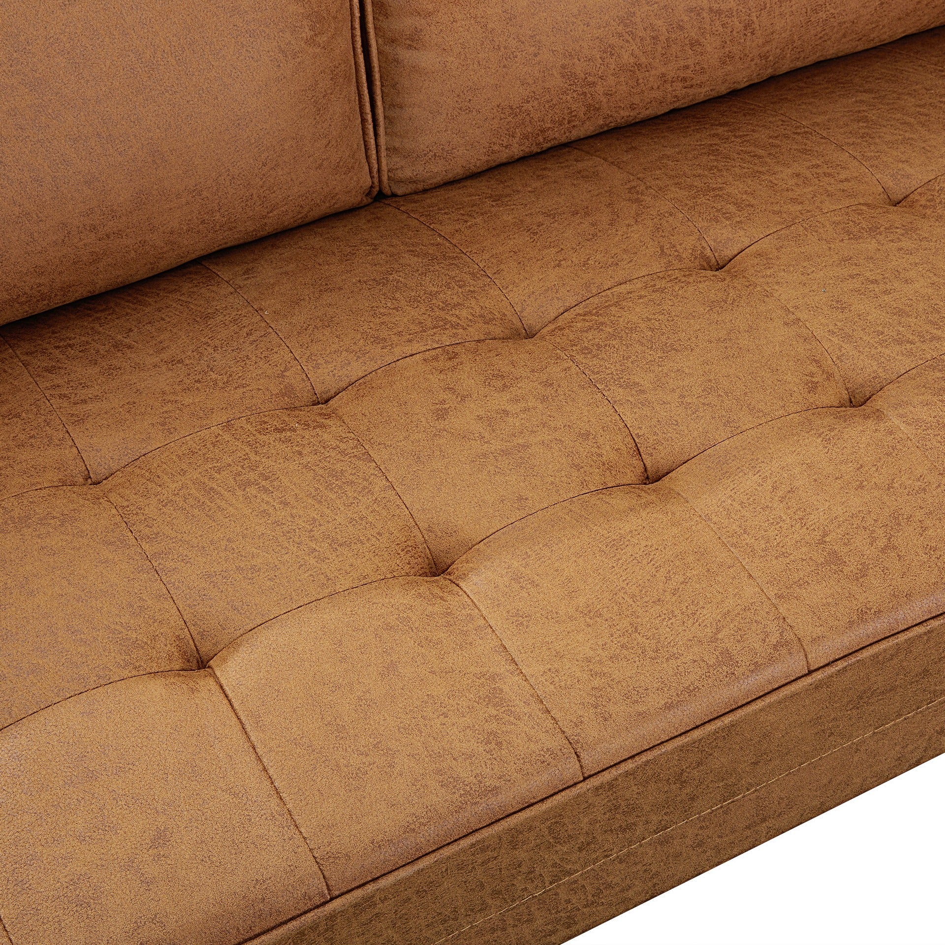 Alaina 3 Seater Sofa - Brown - Image 12