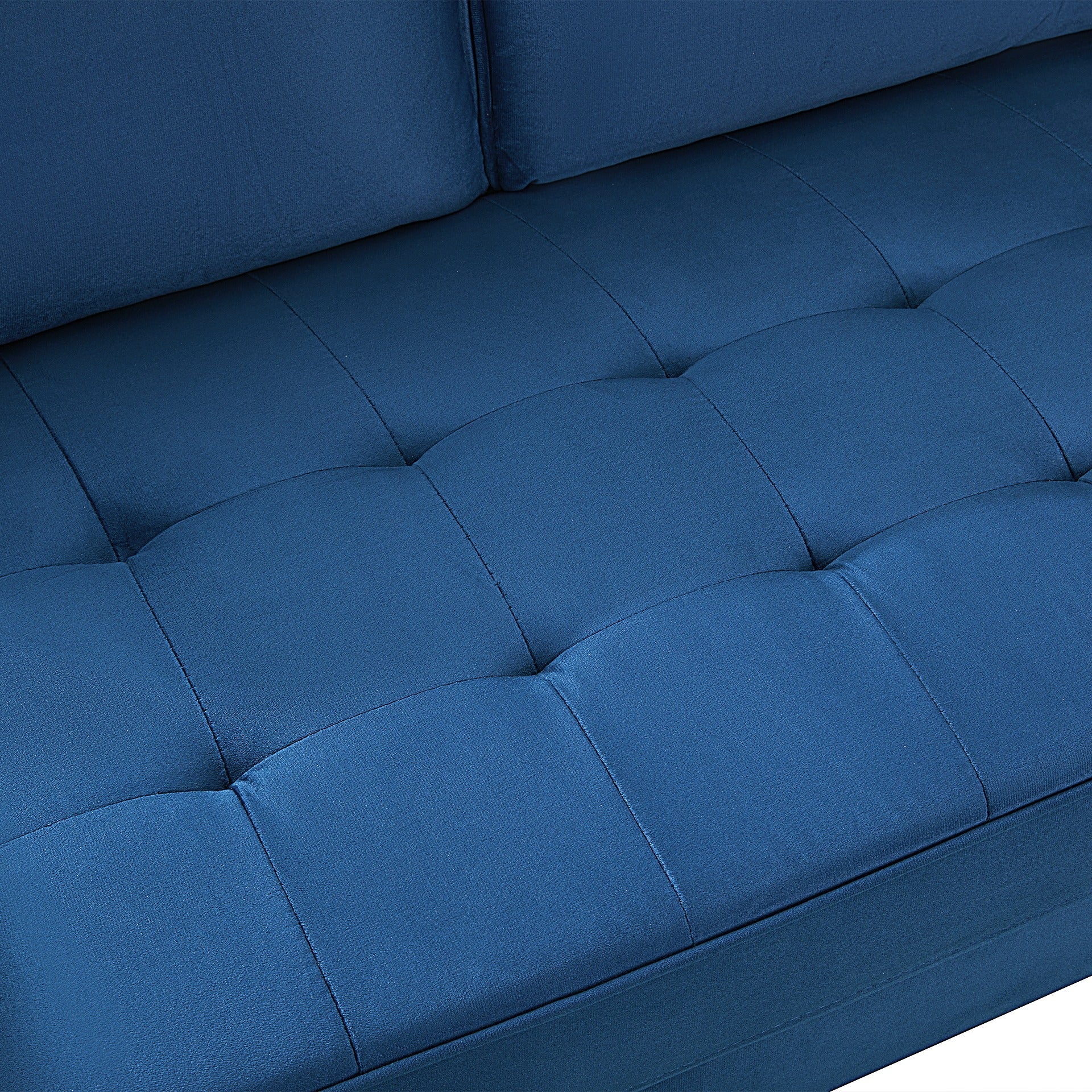 Alaina Velvet 2 Seater Sofa - Blue - Image 10