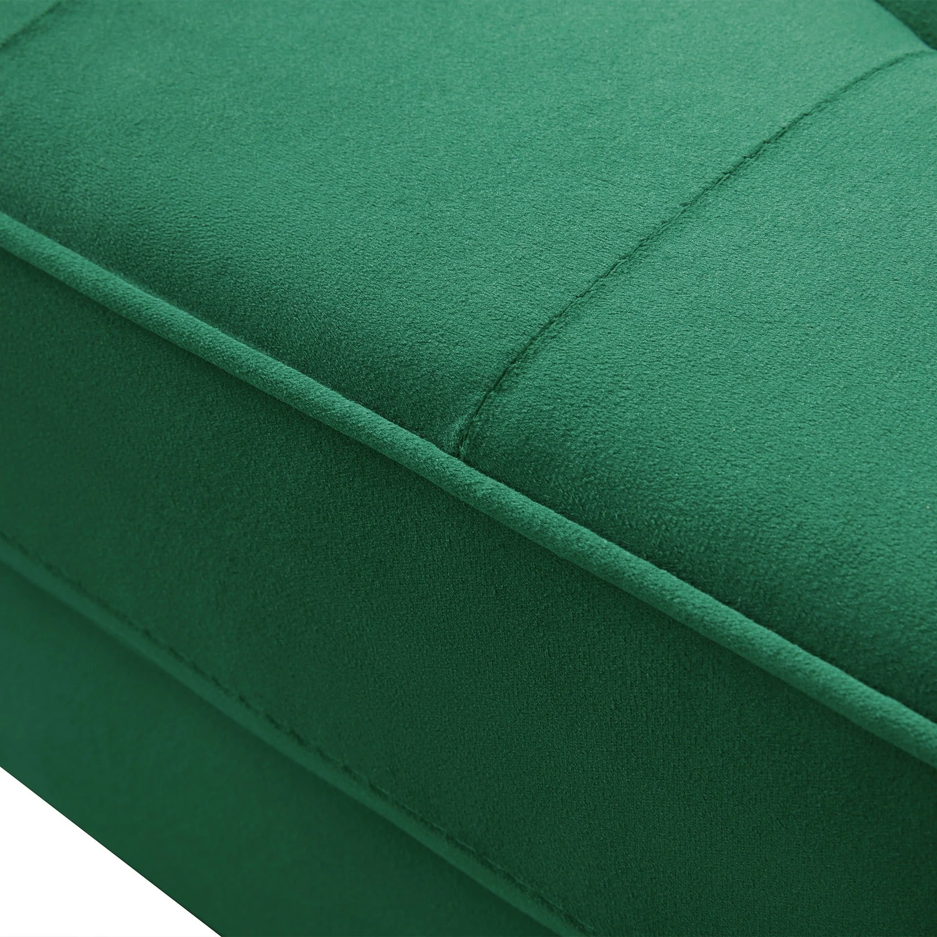 Alaina Velvet 2 Seater Sofa - Green - Image 12