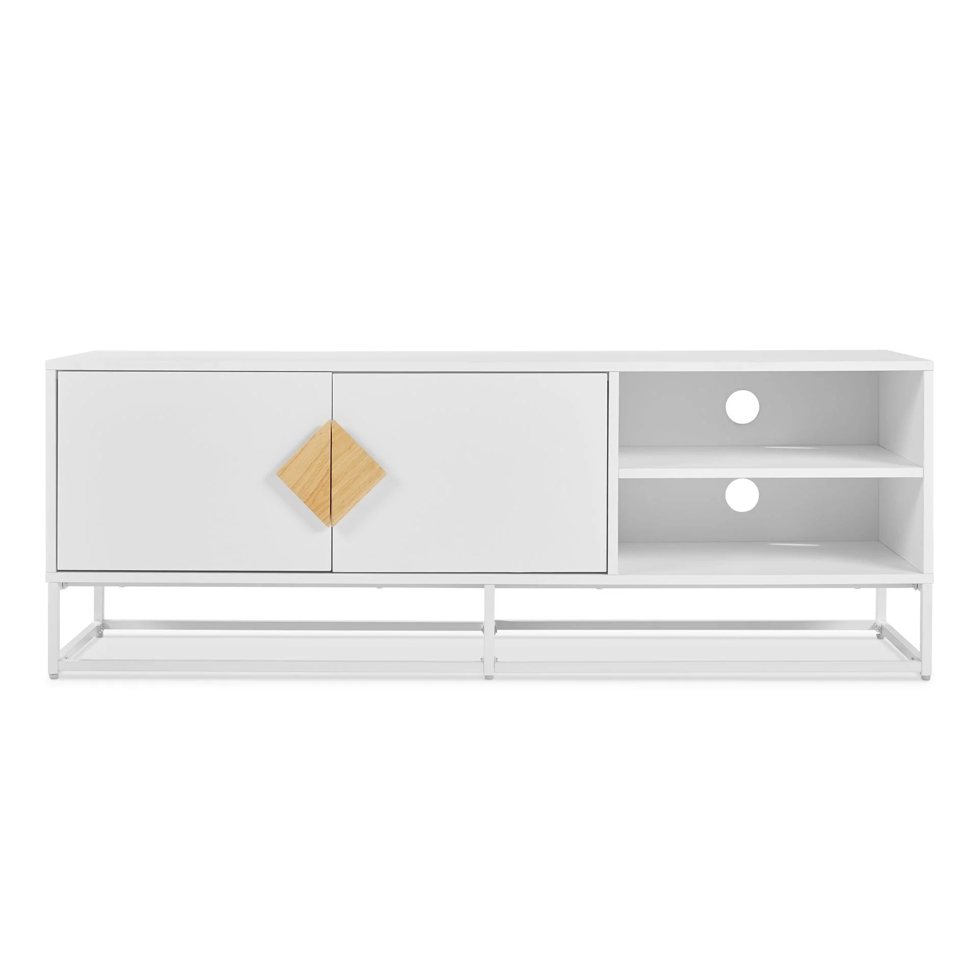 Alaska 1.4m Entertainment Unit - White - Image 7
