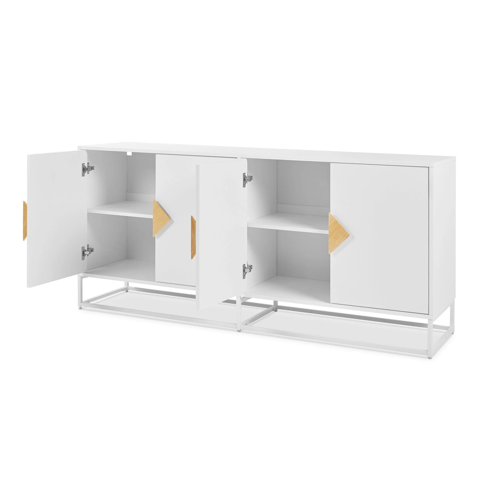 Alaska Sideboard Buffet Table - White - Image 8