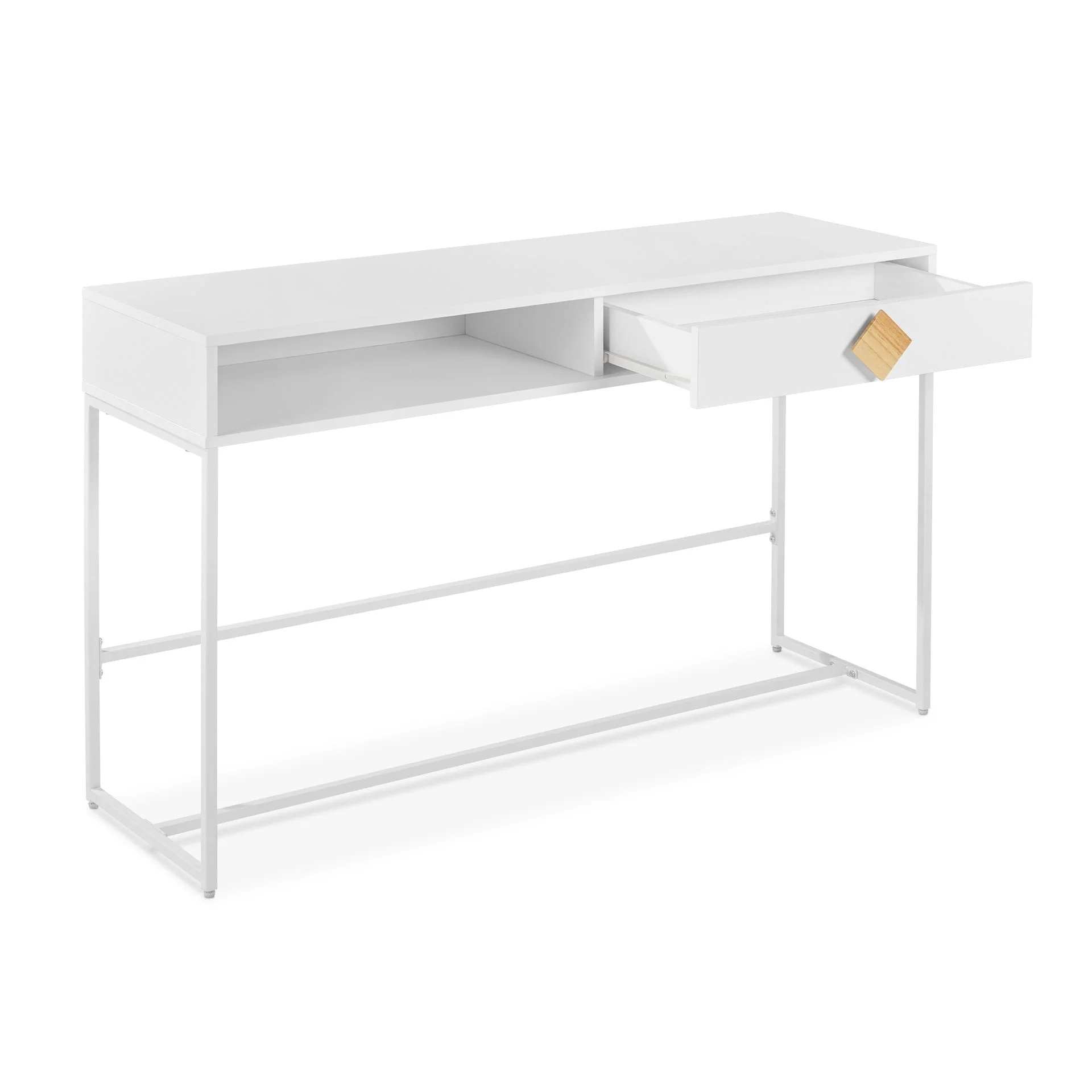 Alaska Wooden Console Table - White - Image 8