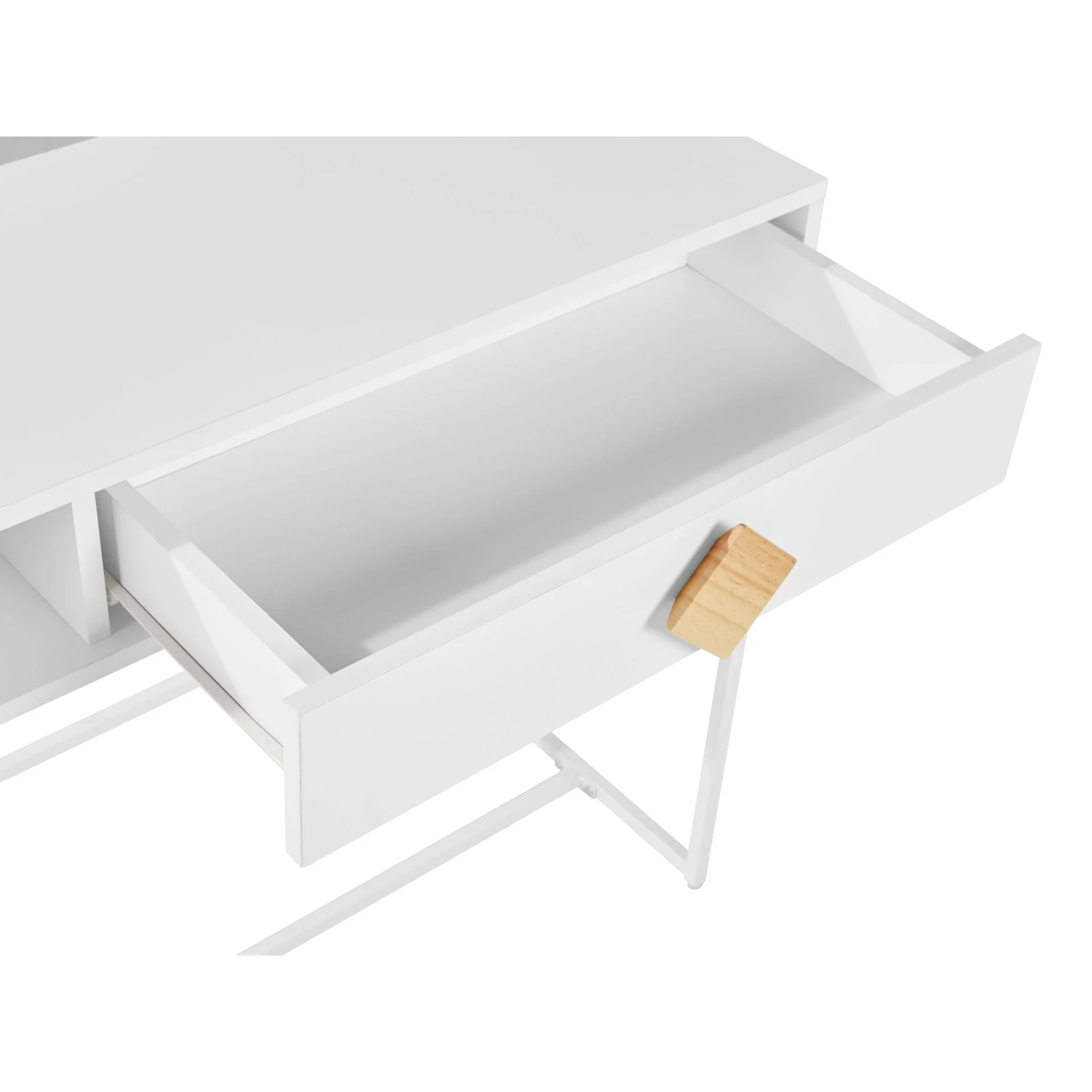 Alaska Wooden Console Table - White - Image 9