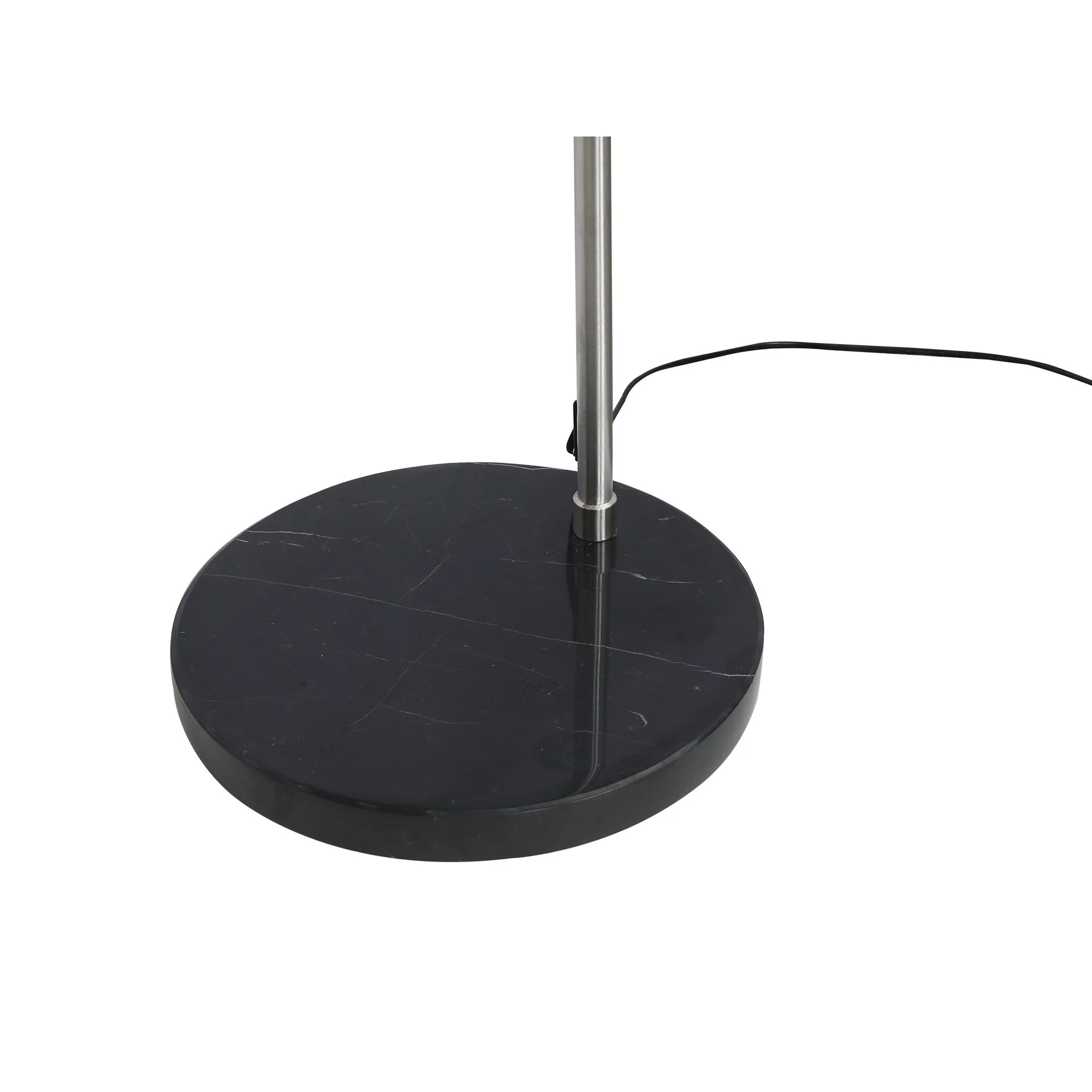 Alden Arched Floor Lamp - Silver - Image 7