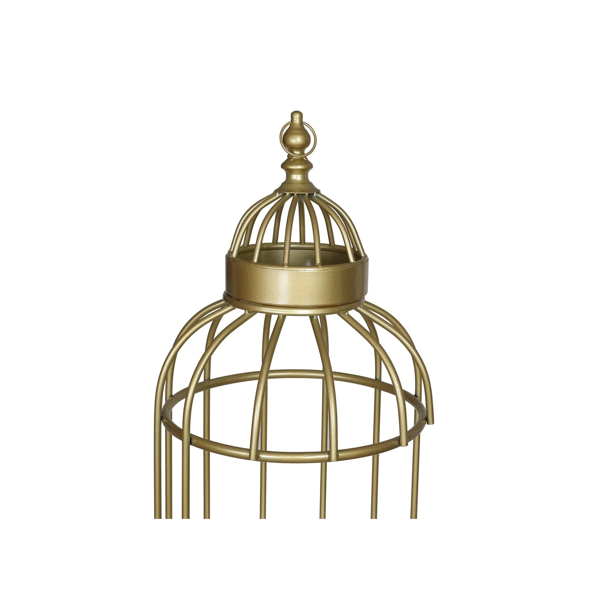 Alesa Birdcage 4 Tier Storage Shelf - Golden - Image 3