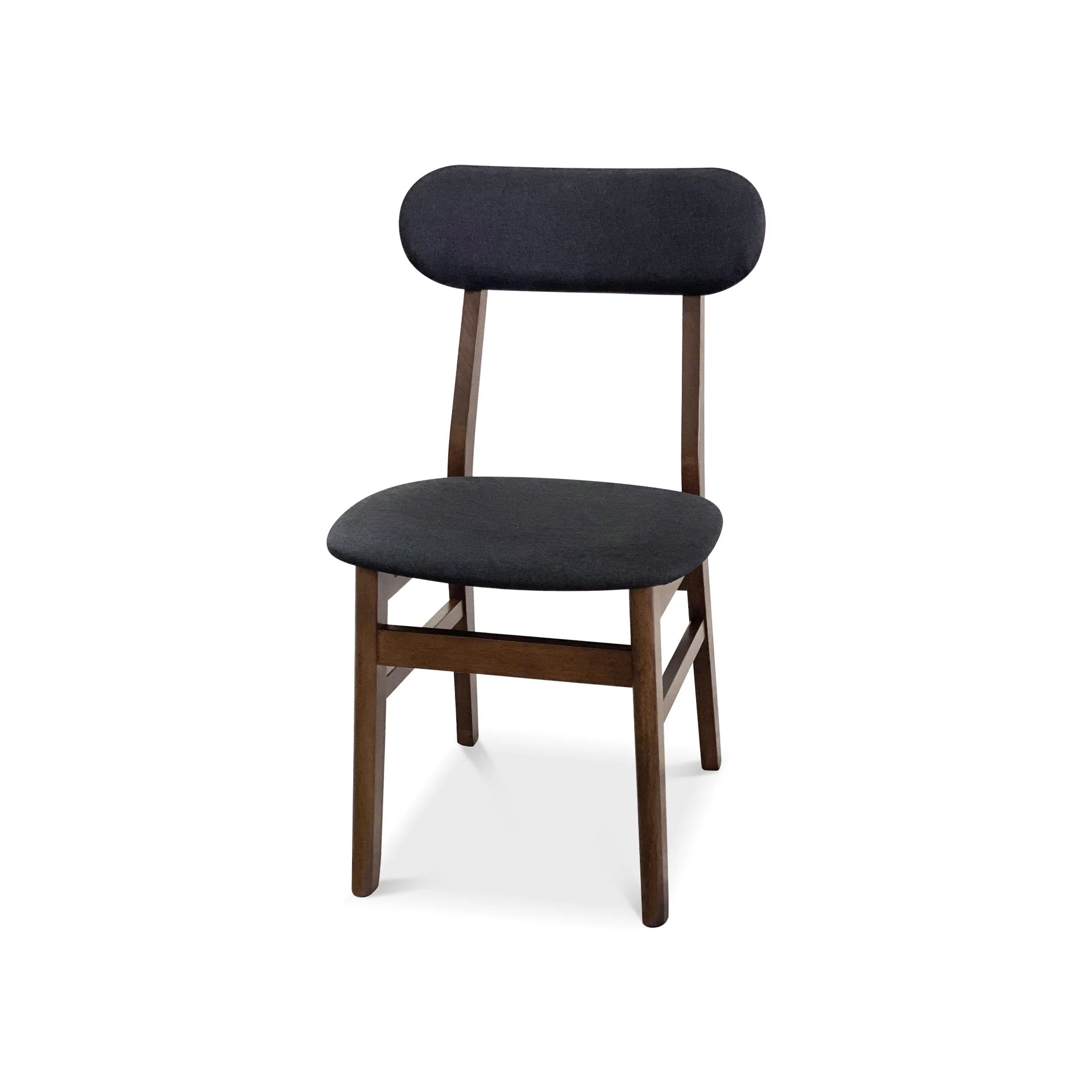 Alfie Dining Chair - Set of Two - Walnut - Image 3
