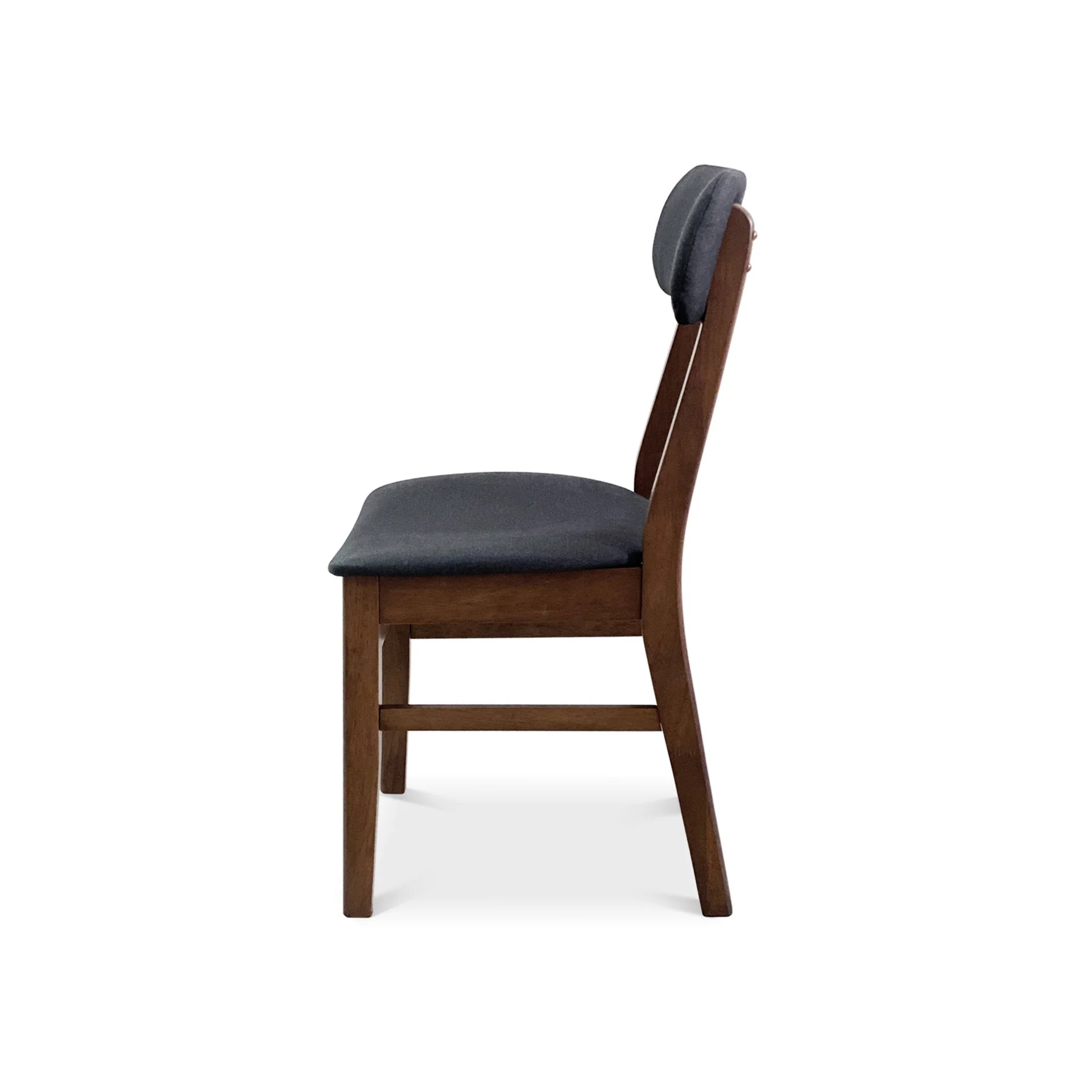 Alfie Dining Chair - Set of Two - Walnut - Image 6