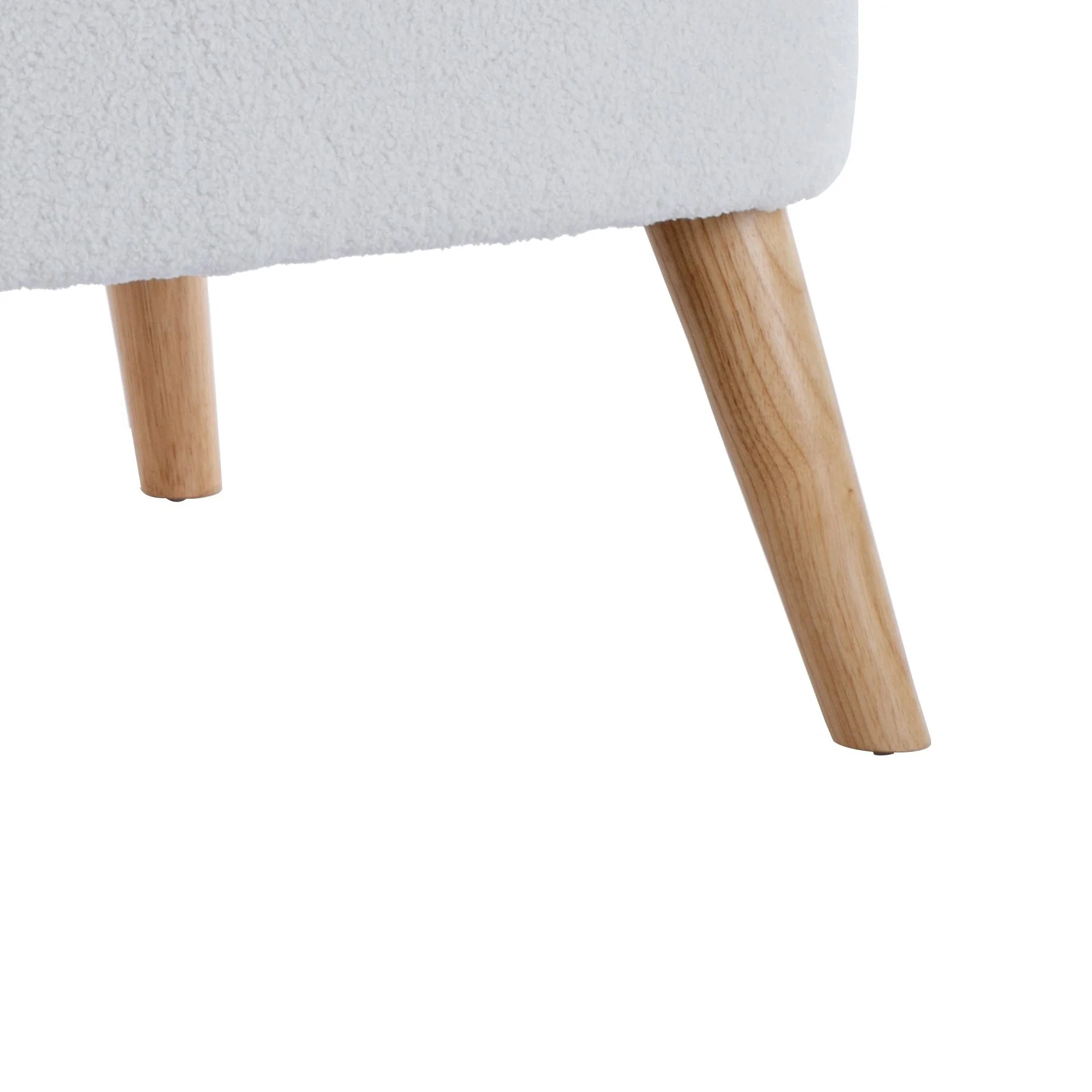 Alice Boucle Occasional Chair - Cream - Image 11